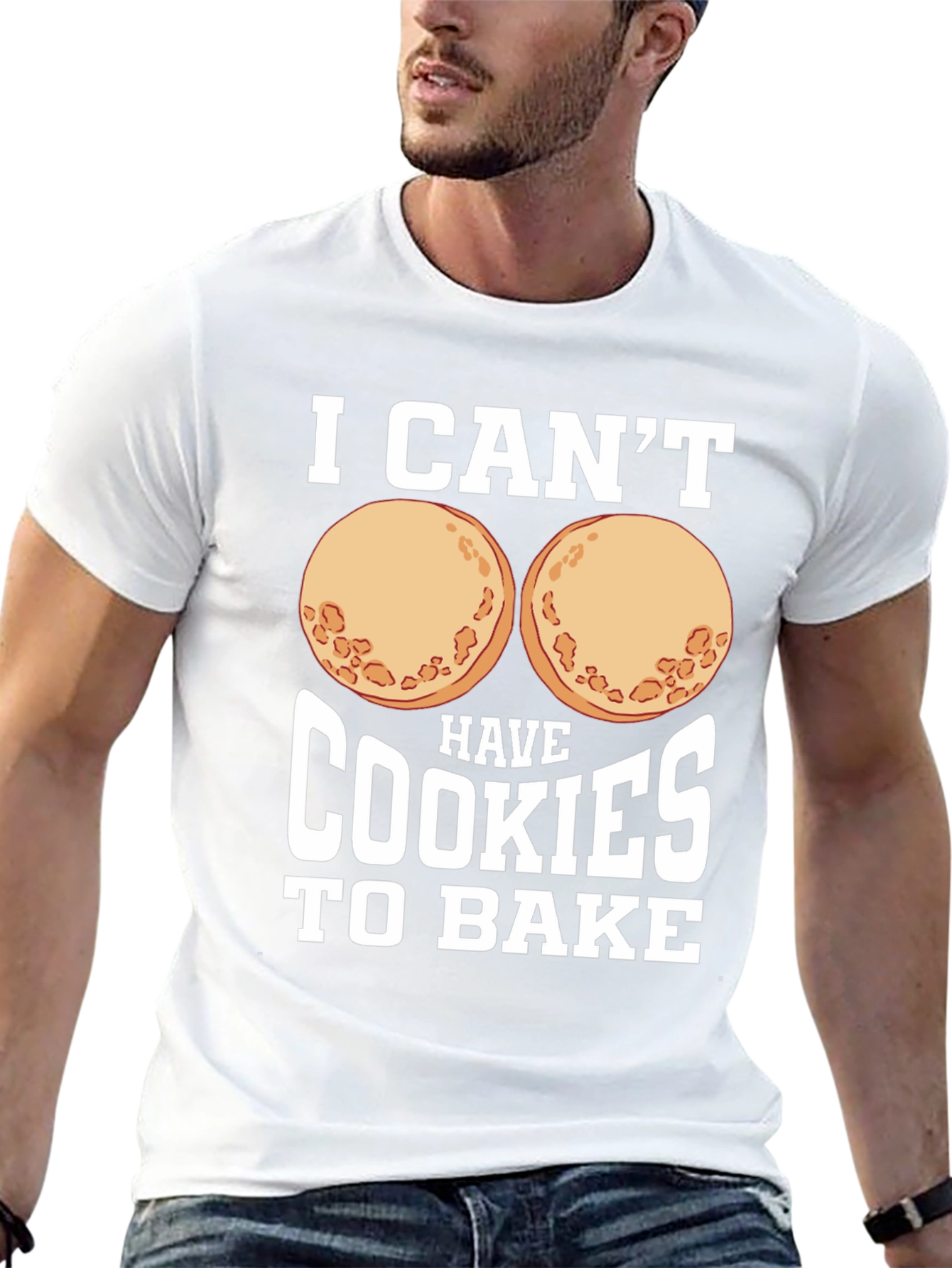 Funny I Cant Have Cookies to Bake Graphic Tee
