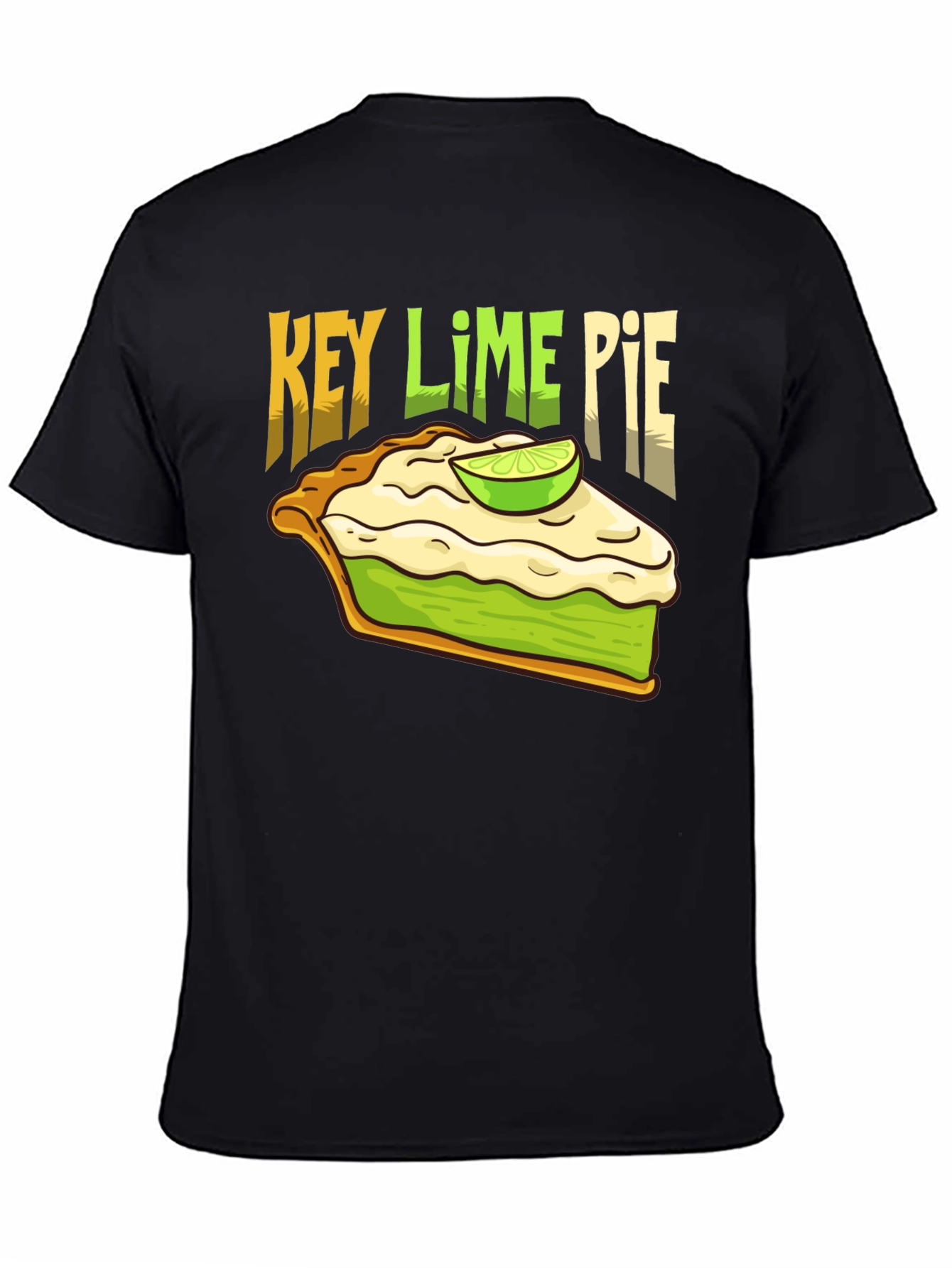 Key Lime Pie Graphic T-Shirt - Fun Foodie Tee