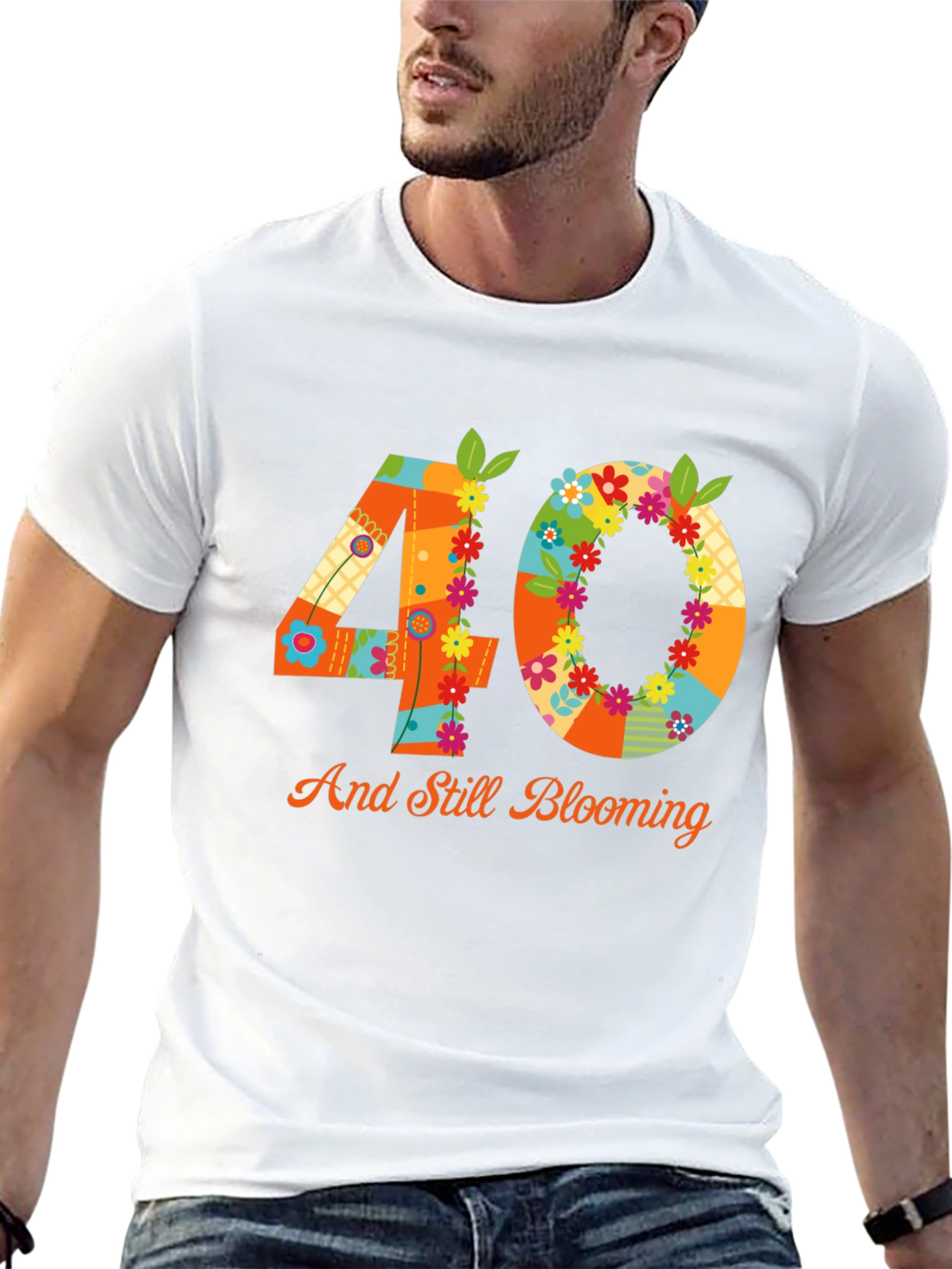 40th Birthday Blooming T-Shirt