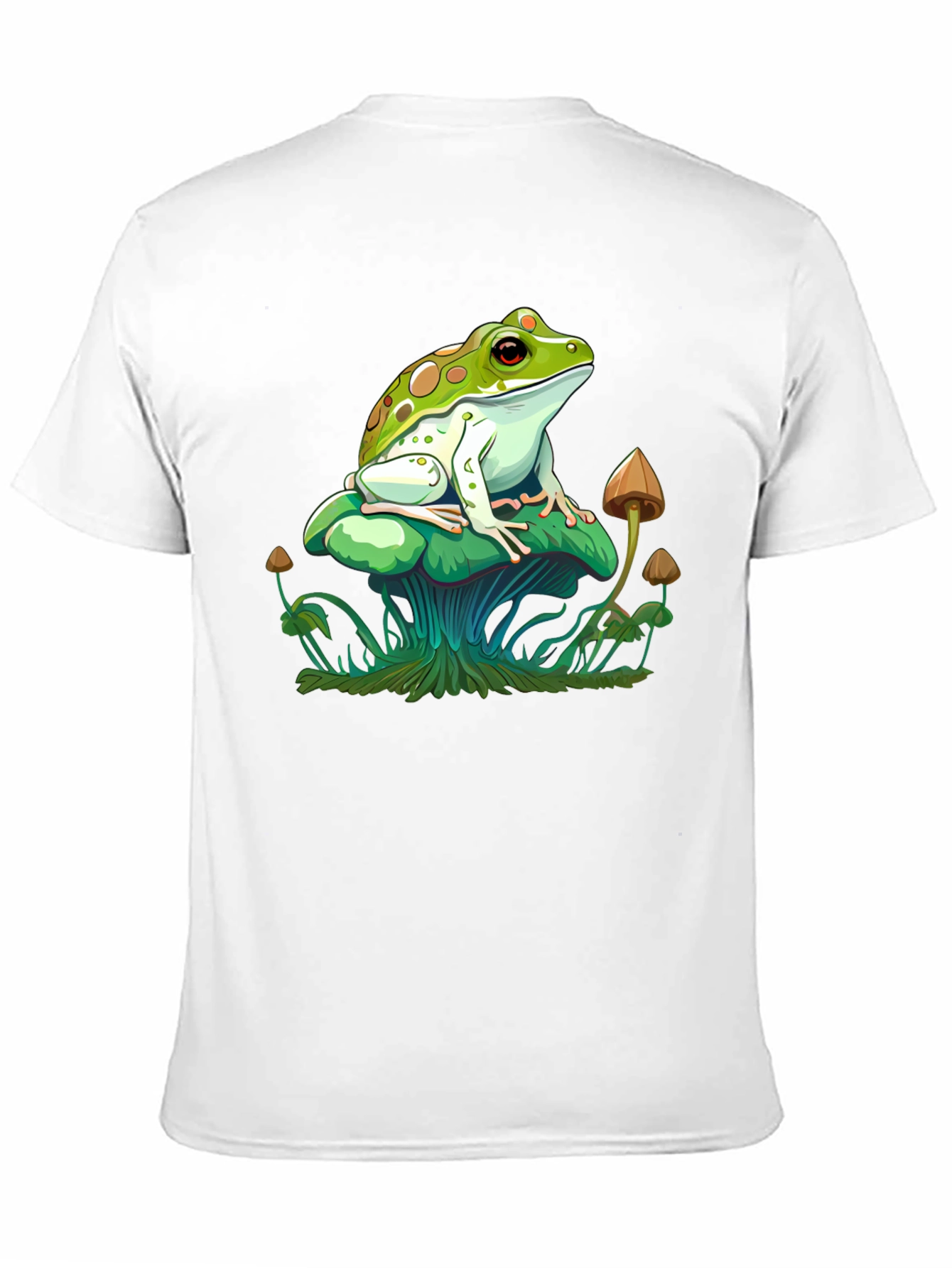 Frog on Mushroom Graphic Tee