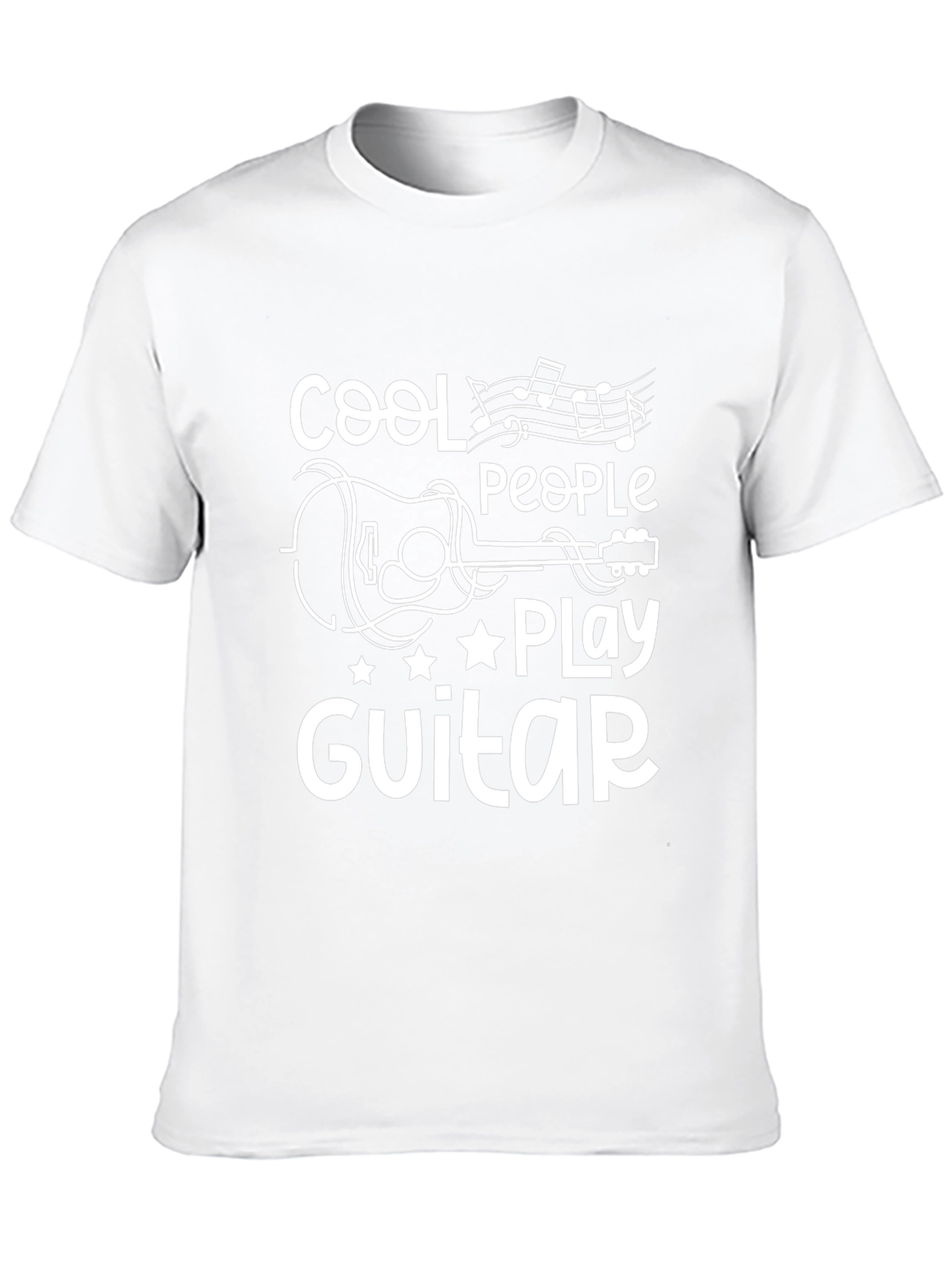 Cool People Play Guitar Graphic Tee