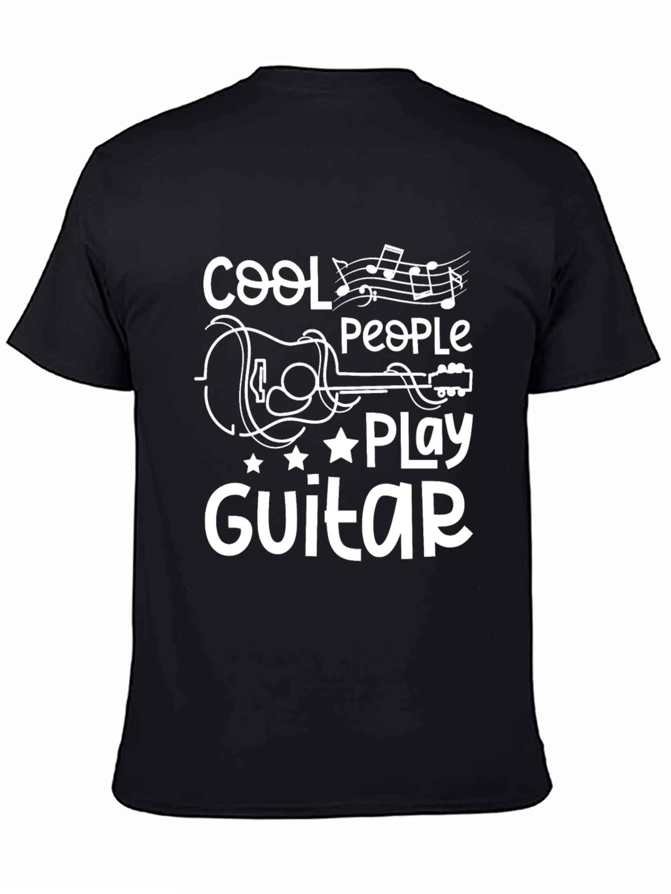 Cool People Play Guitar Graphic Tee