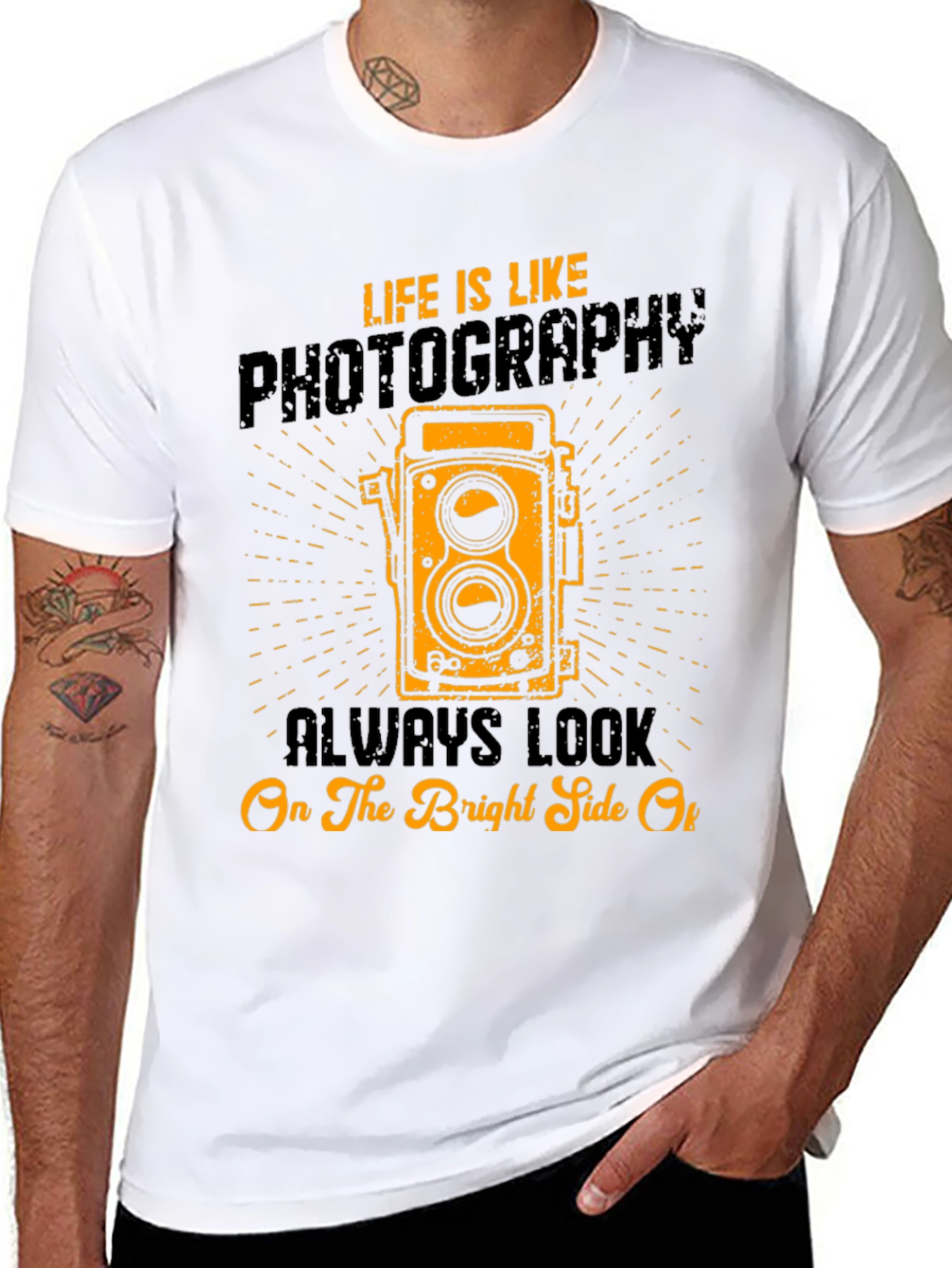 Photography T-Shirt: Life is Like Photography