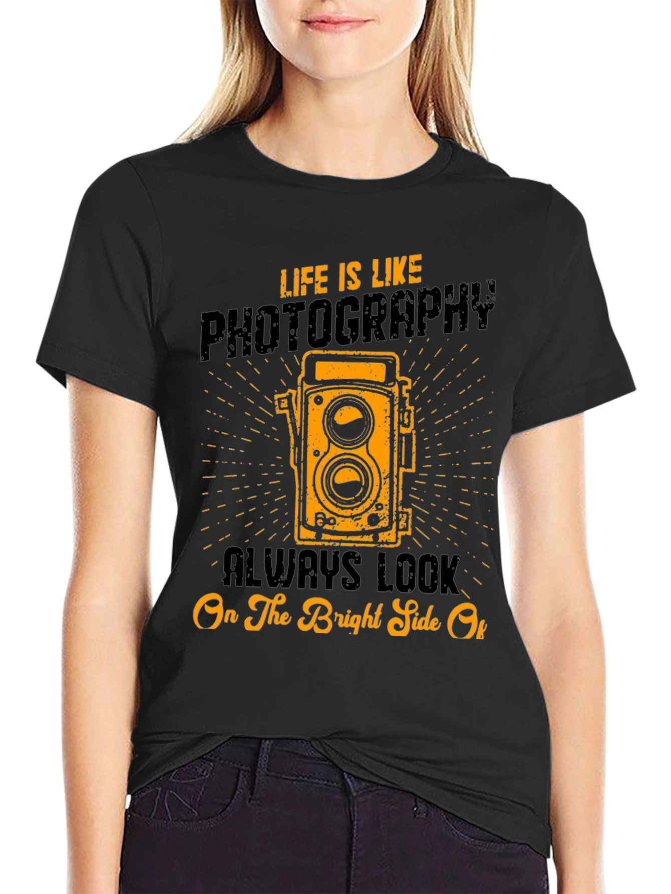 Photography T-Shirt: Life is Like Photography