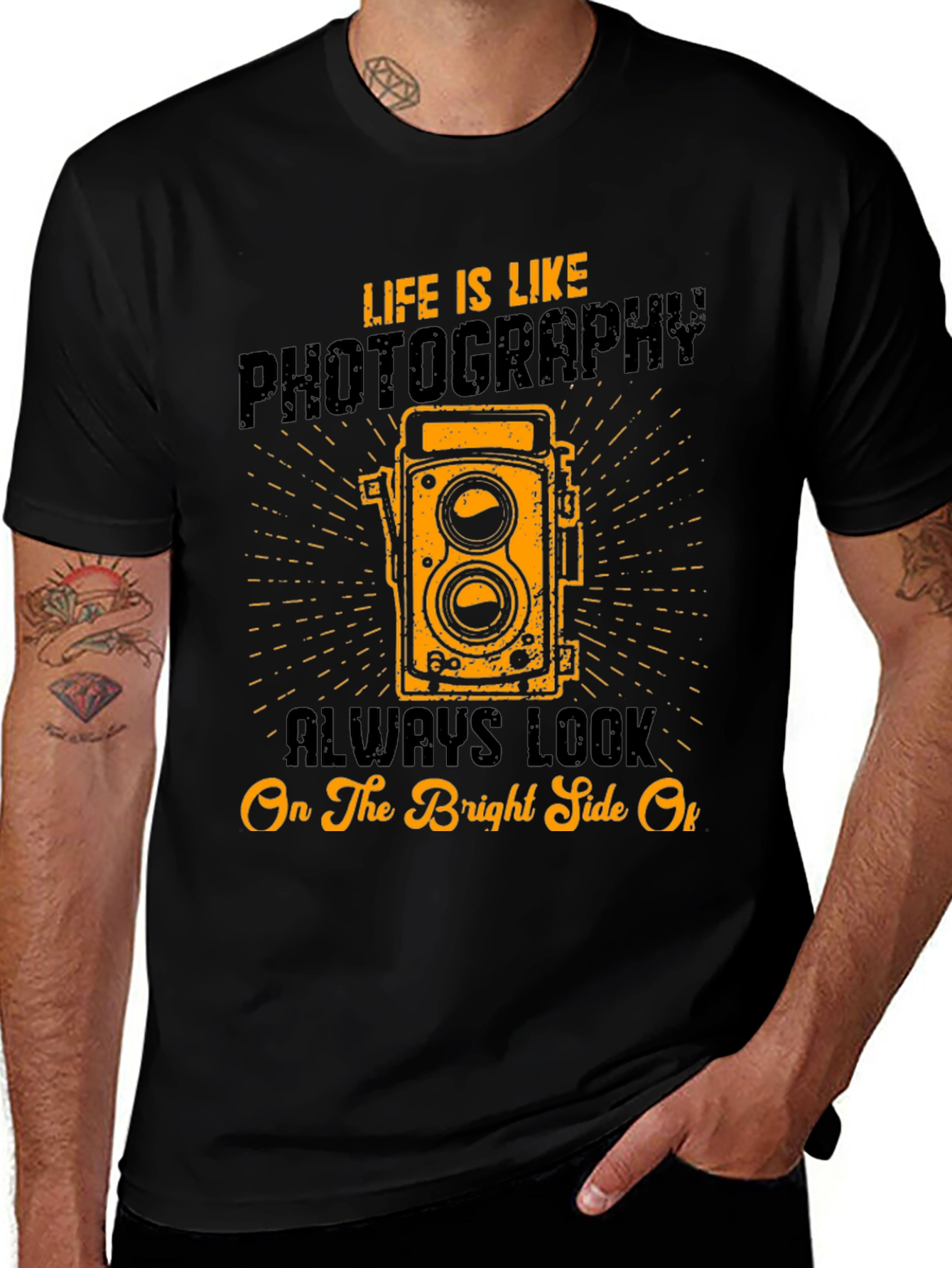Photography T-Shirt: Life is Like Photography