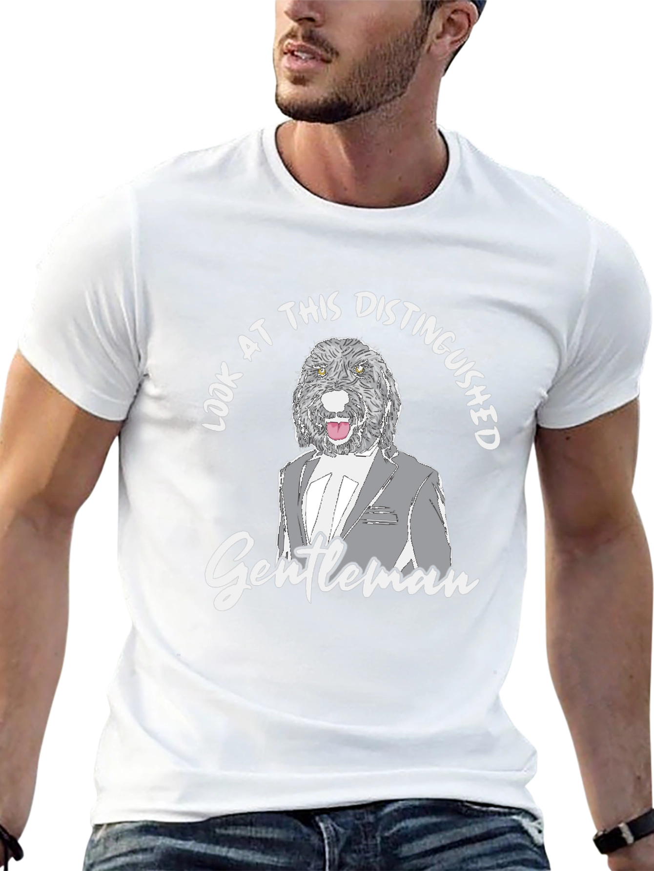 Distinguished Dog Gentleman T-Shirt