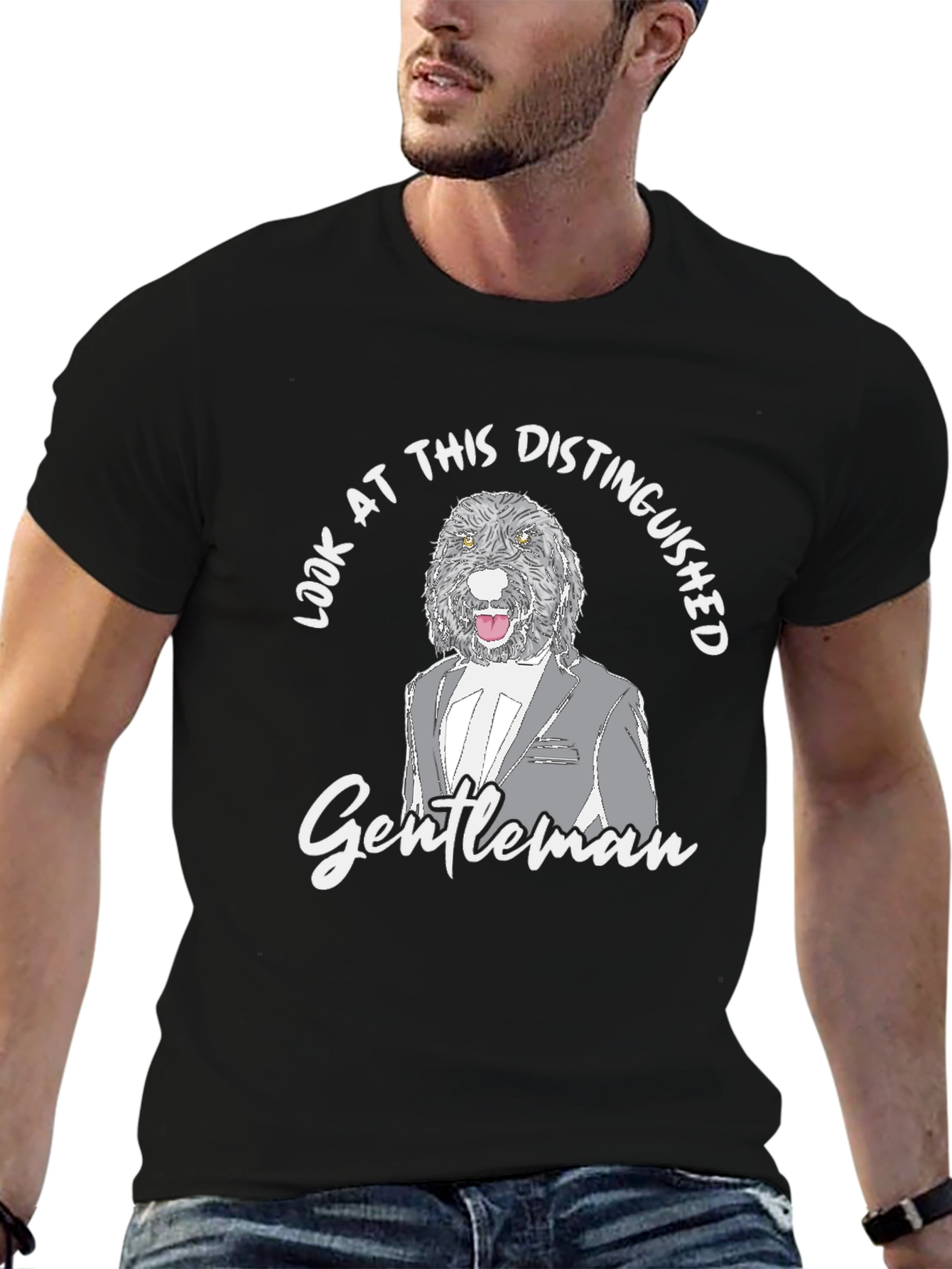 Distinguished Dog Gentleman T-Shirt