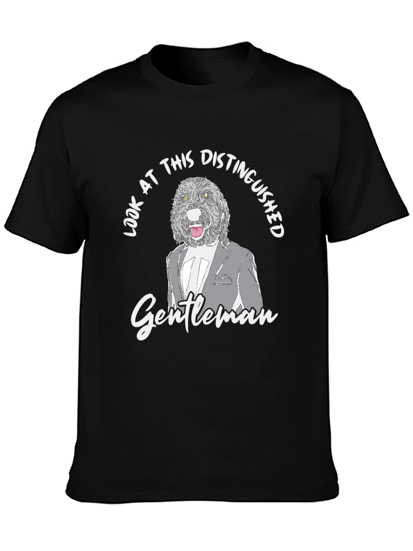 Distinguished Dog Gentleman T-Shirt