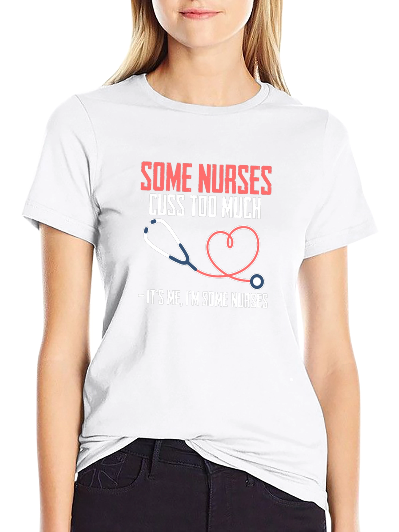 Some Nurses Cuss T-Shirt Funny Nurse Tee