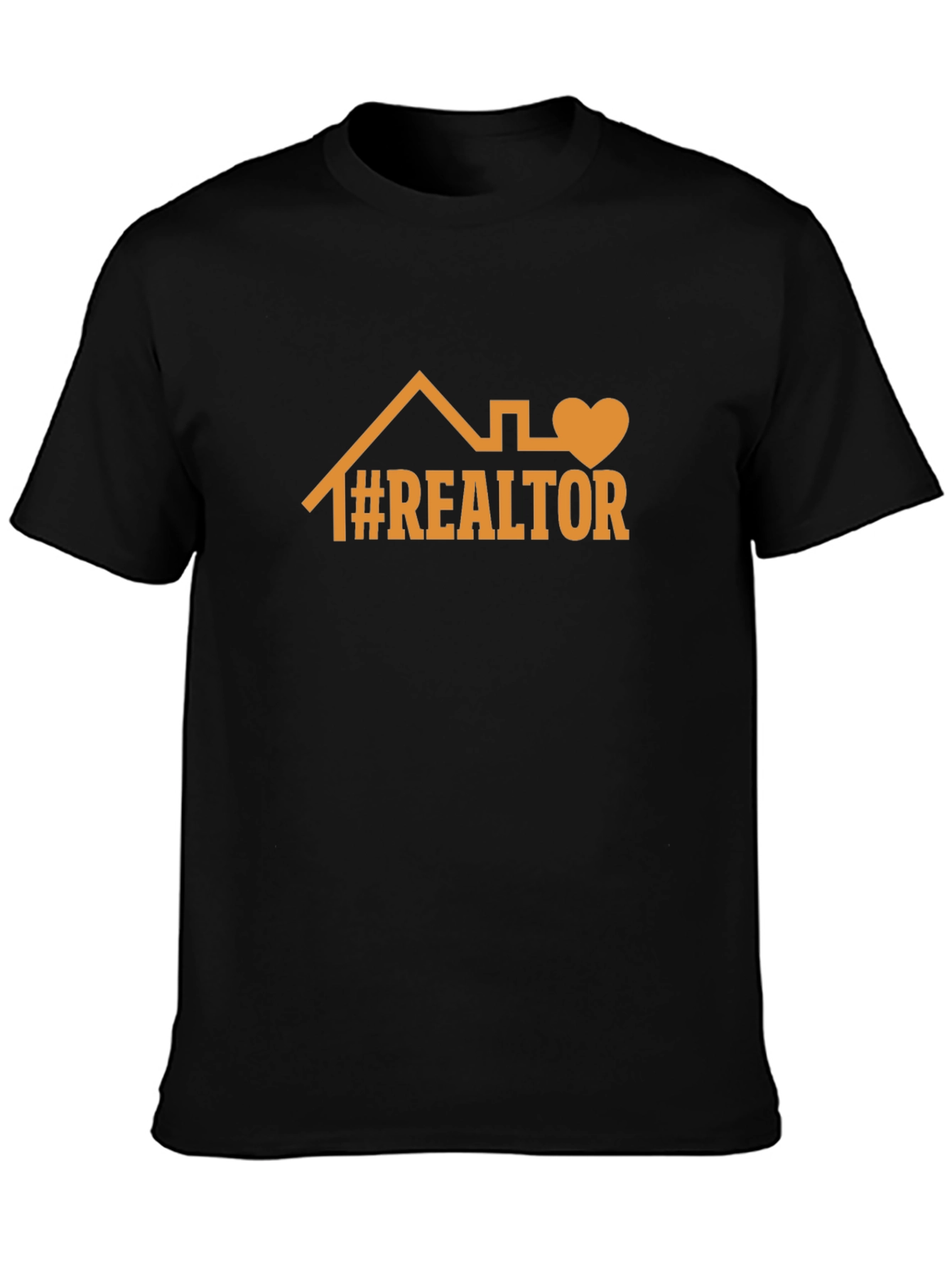 Realtor Graphic Tee: House & Heart Design