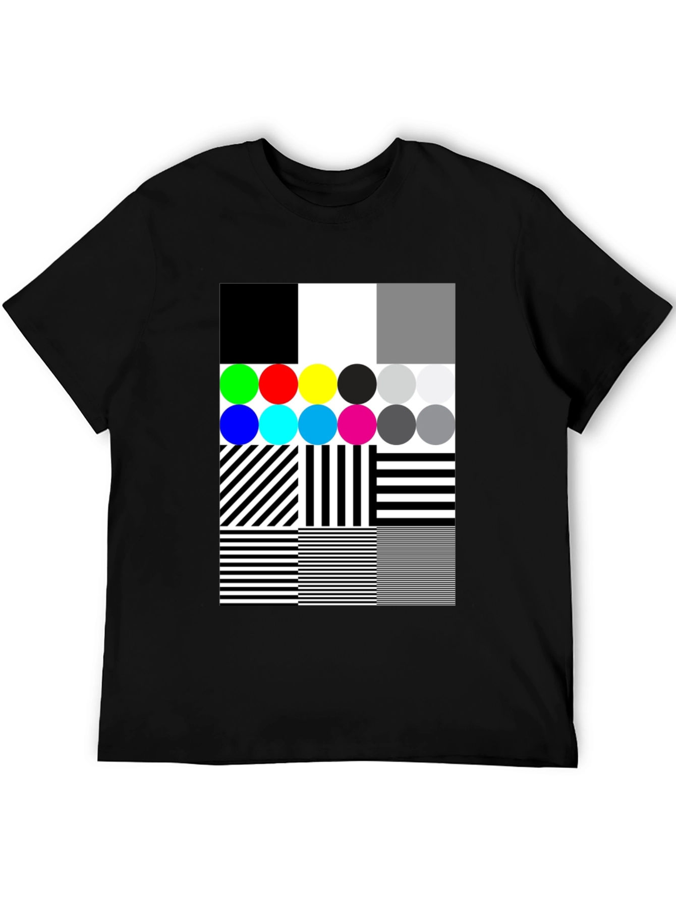 Abstract Pattern Graphic Print T-Shirt
