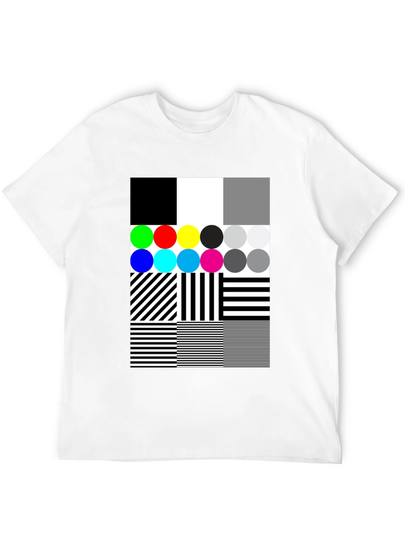 Abstract Pattern Graphic Print T-Shirt