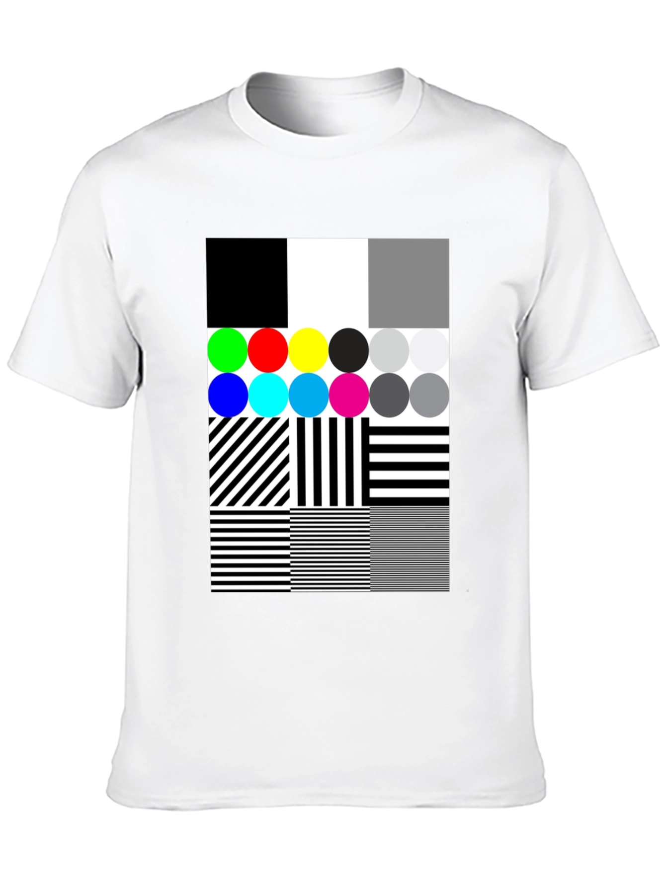 Abstract Pattern Graphic Print T-Shirt