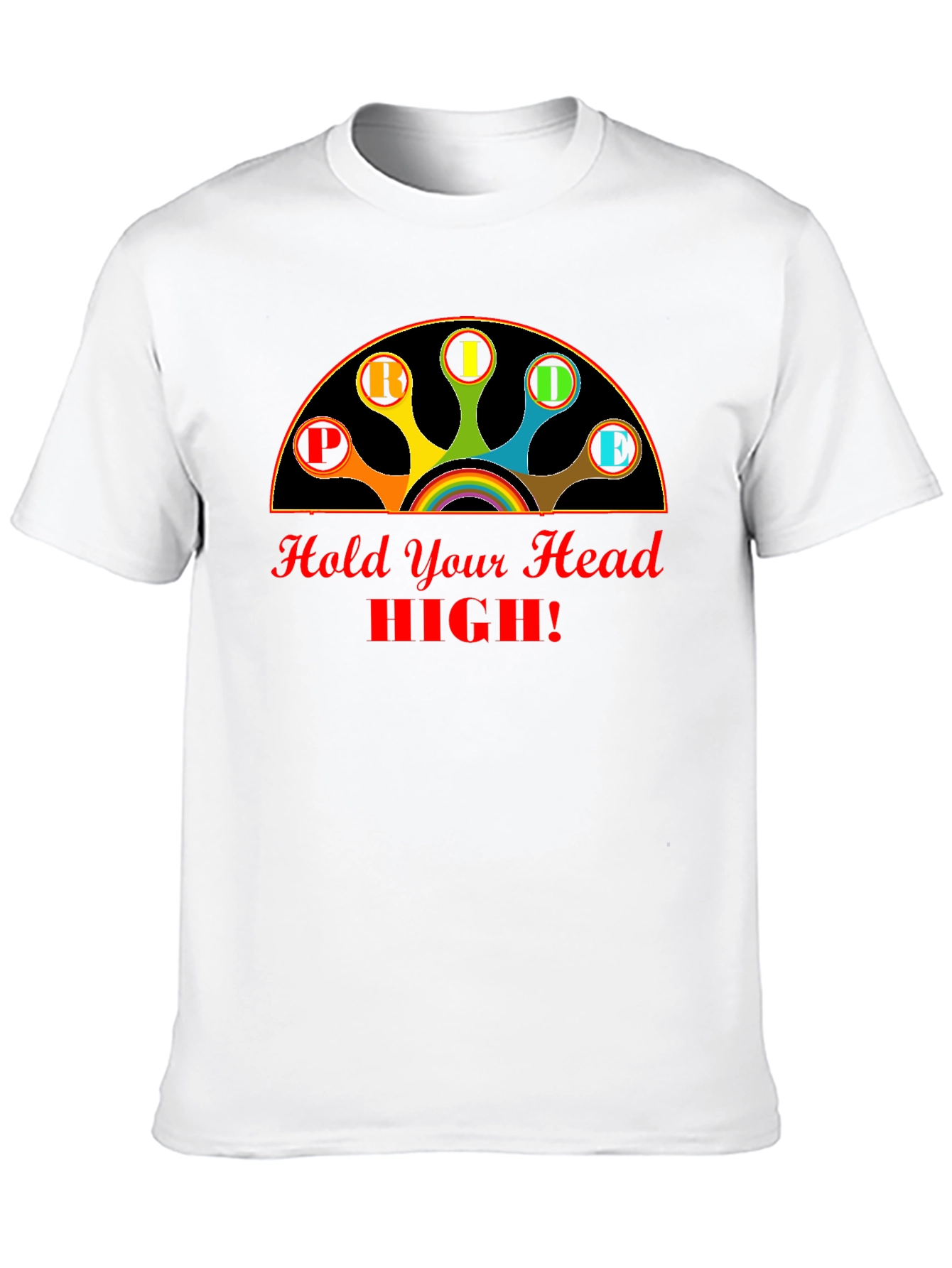 Pride Hold Your Head High Graphic Tee