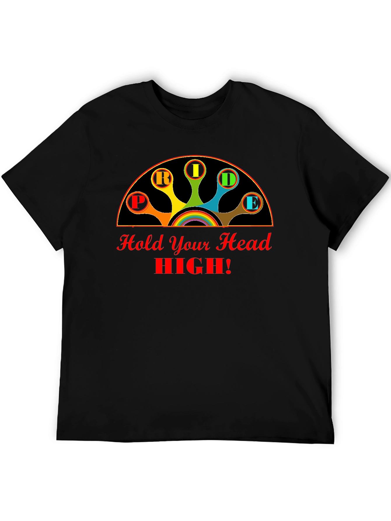 Pride Hold Your Head High Graphic Tee