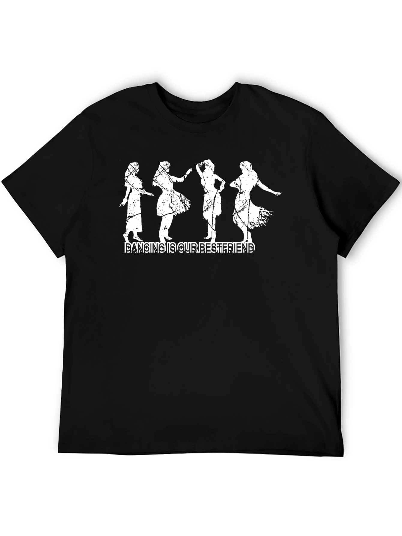 Dancing Is Our Best Friend T-Shirt Black