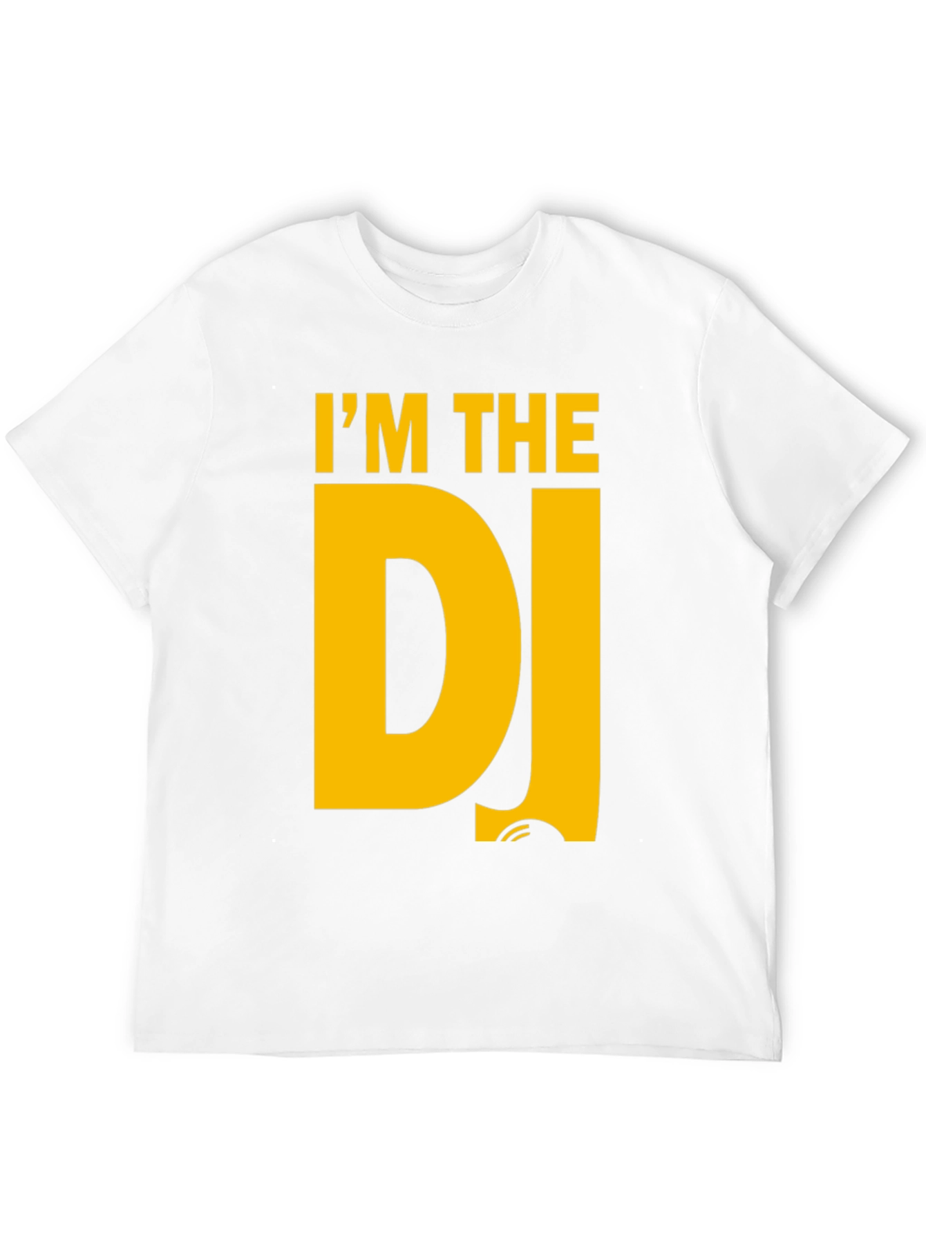 Im The DJ T-Shirt - Black Cotton Graphic Tee