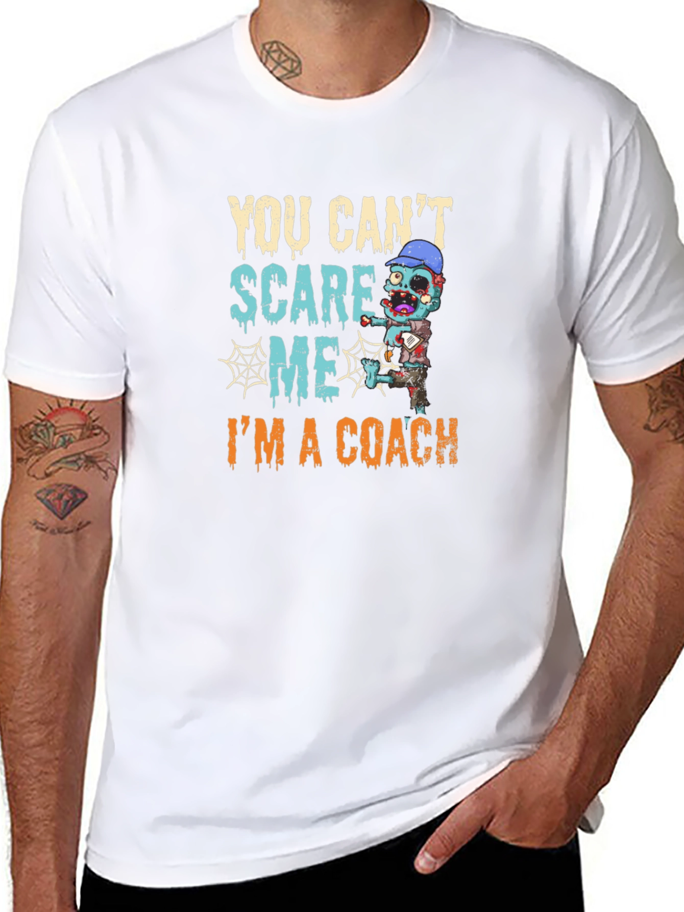You Cant Scare Me Im A Coach T-Shirt