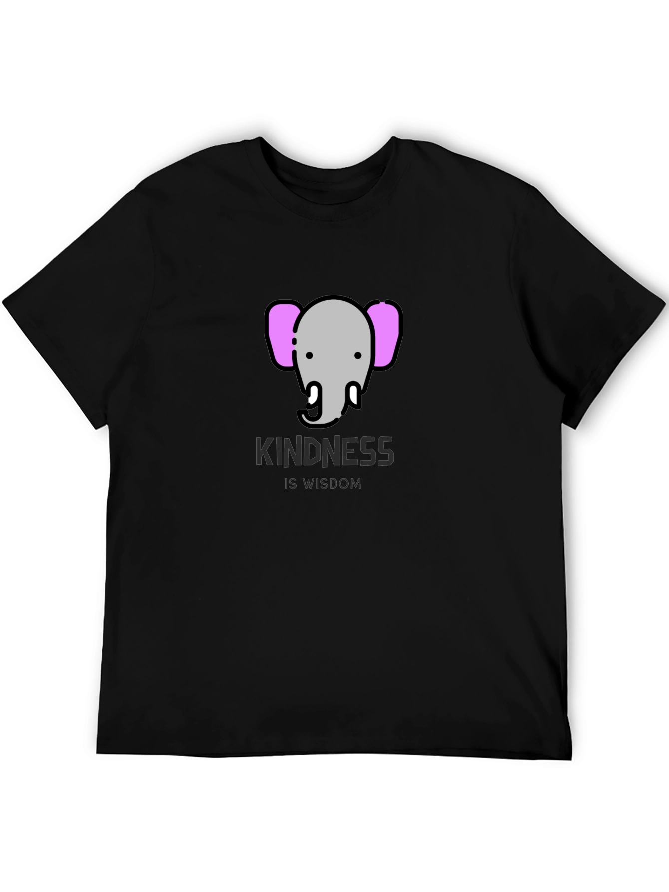 Kindness is Wisdom Elephant Graphic Tee