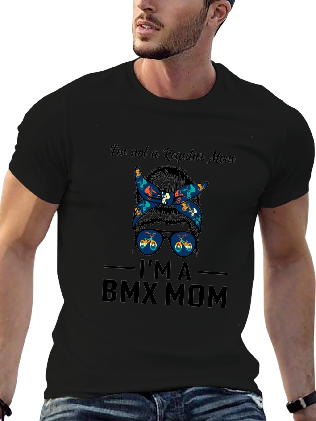 Im Not a Regular Mom BMX Mom T-Shirt