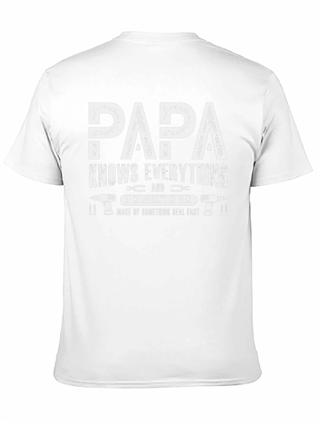 Papa Knows Everything T-Shirt - Funny Dad Gift