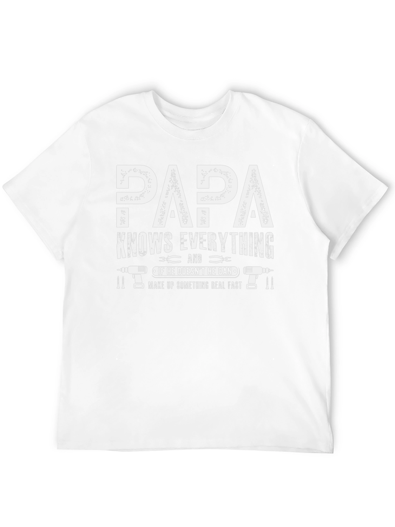 Papa Knows Everything T-Shirt - Funny Dad Gift