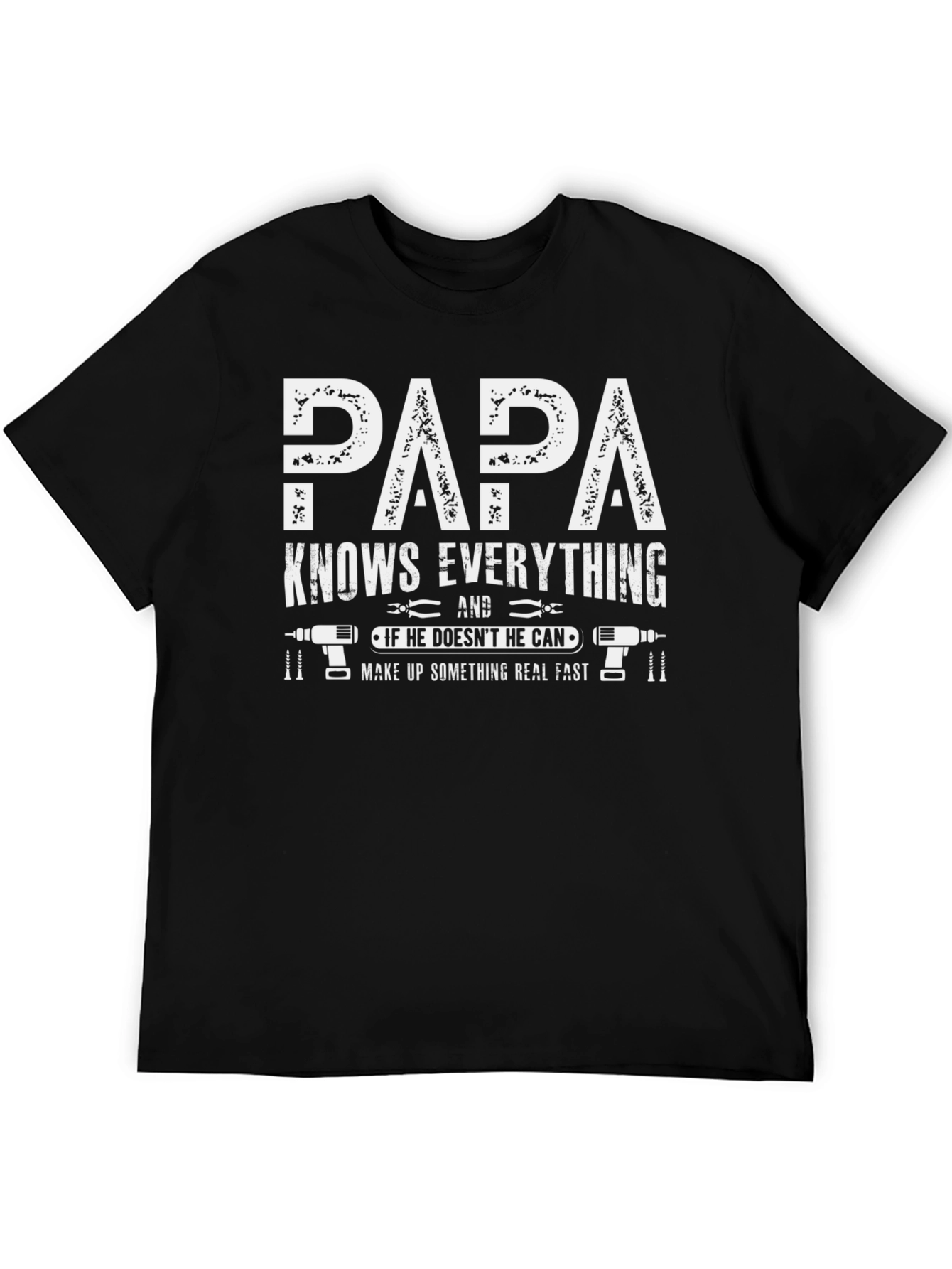 Papa Knows Everything T-Shirt - Funny Dad Gift