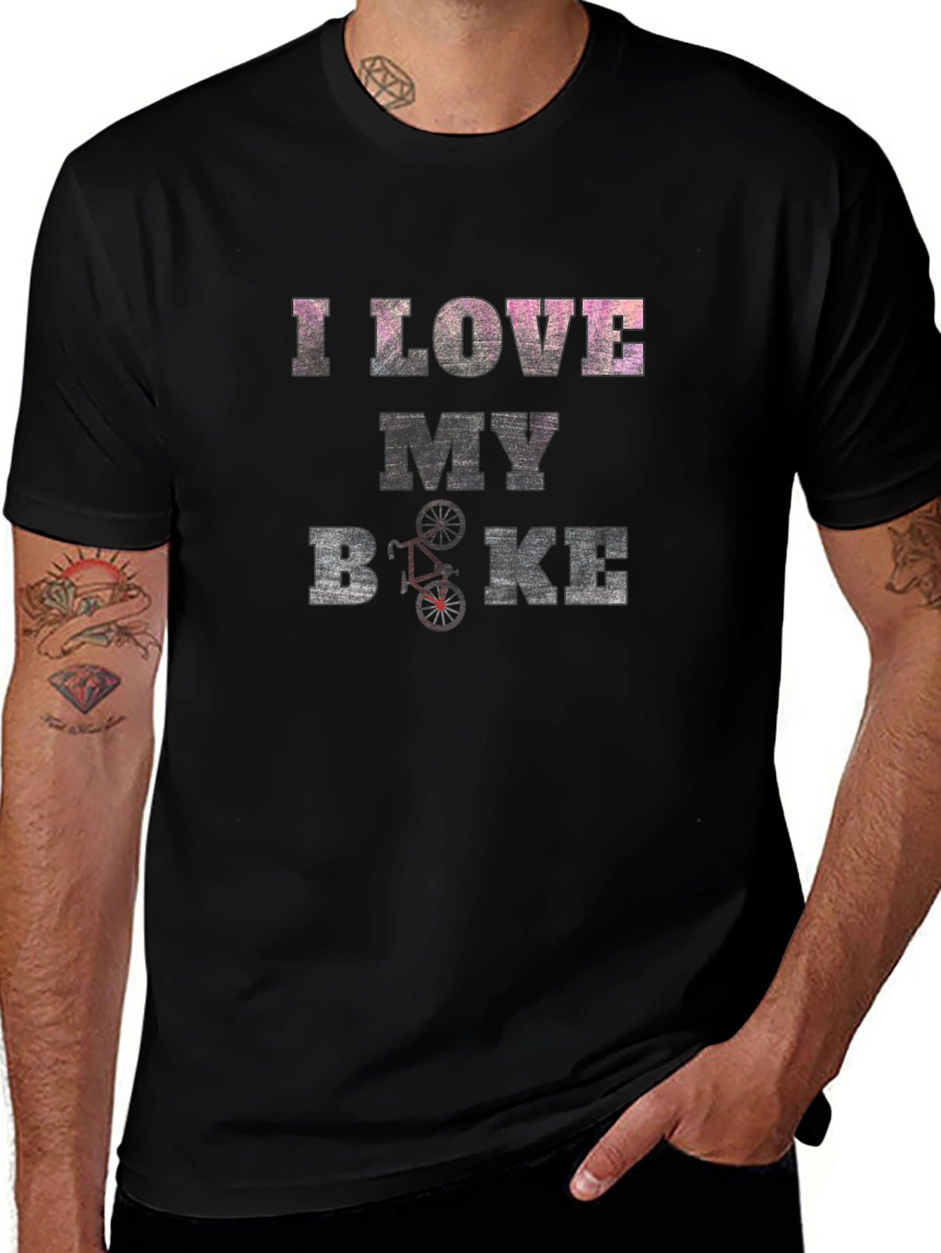 I Love My Bike T-Shirt - Stylish Graphic Tee