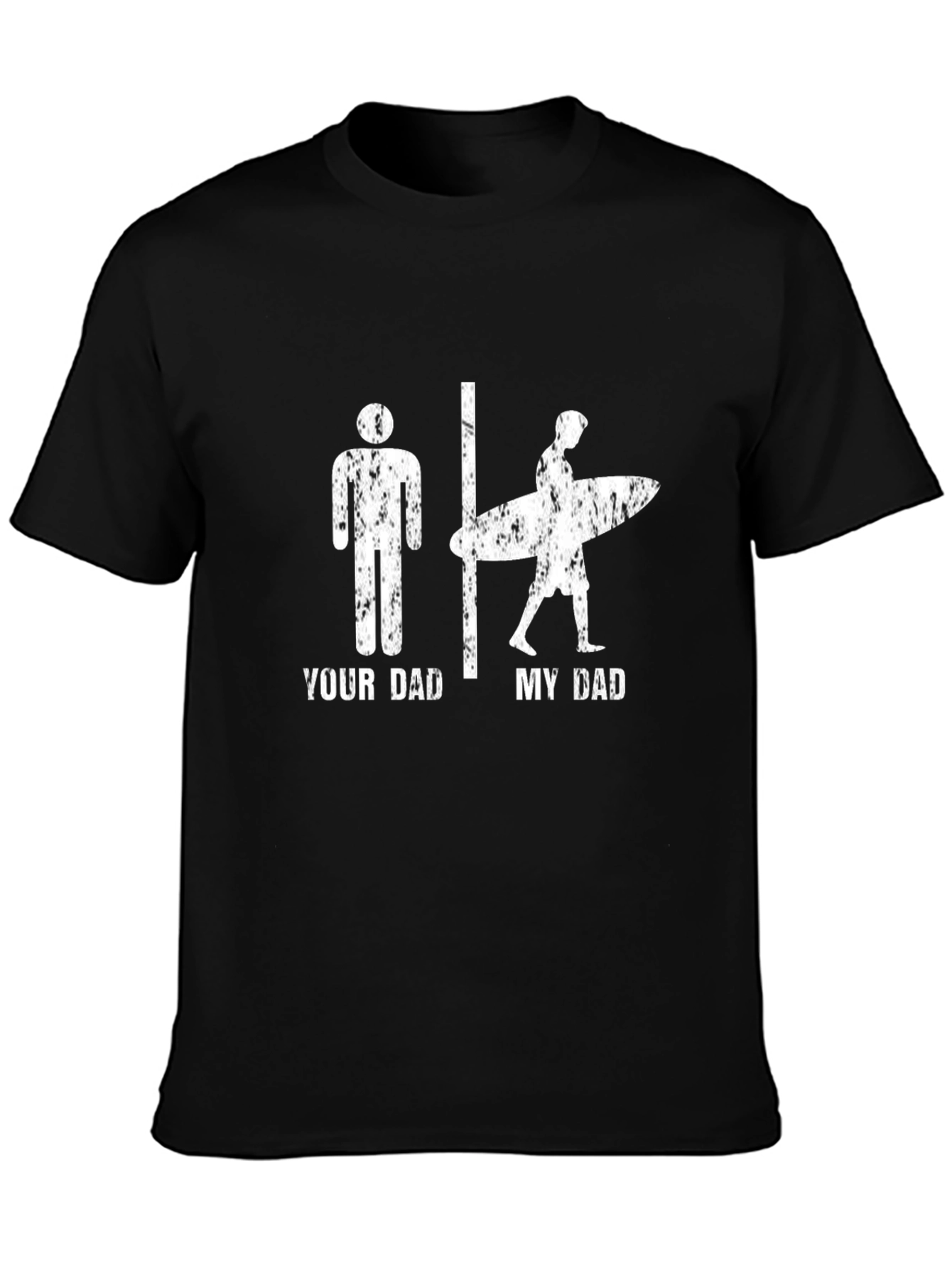 Your Dad vs. My Dad Surfer Graphic T-Shirt