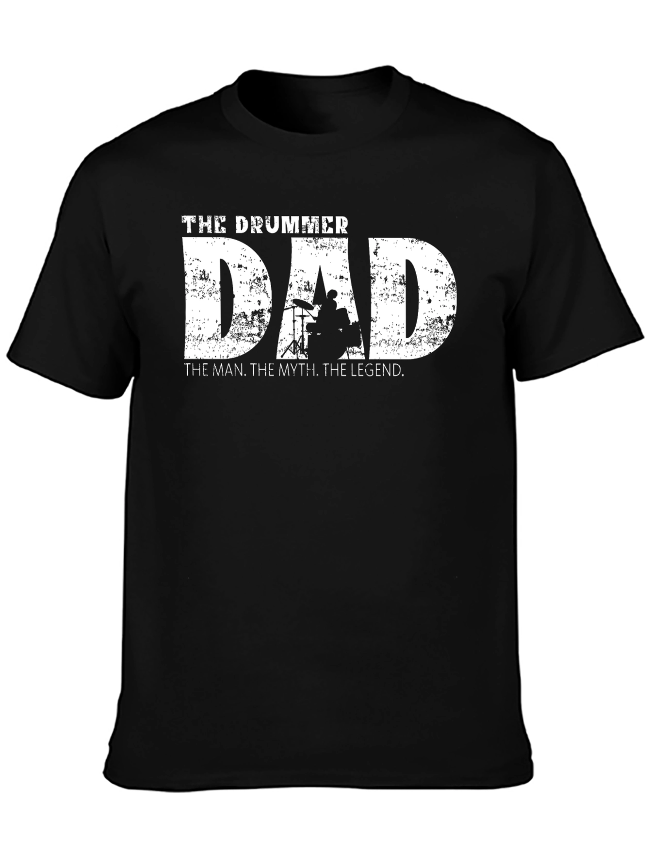 The Drummer Dad T-Shirt - Legend Myth Man