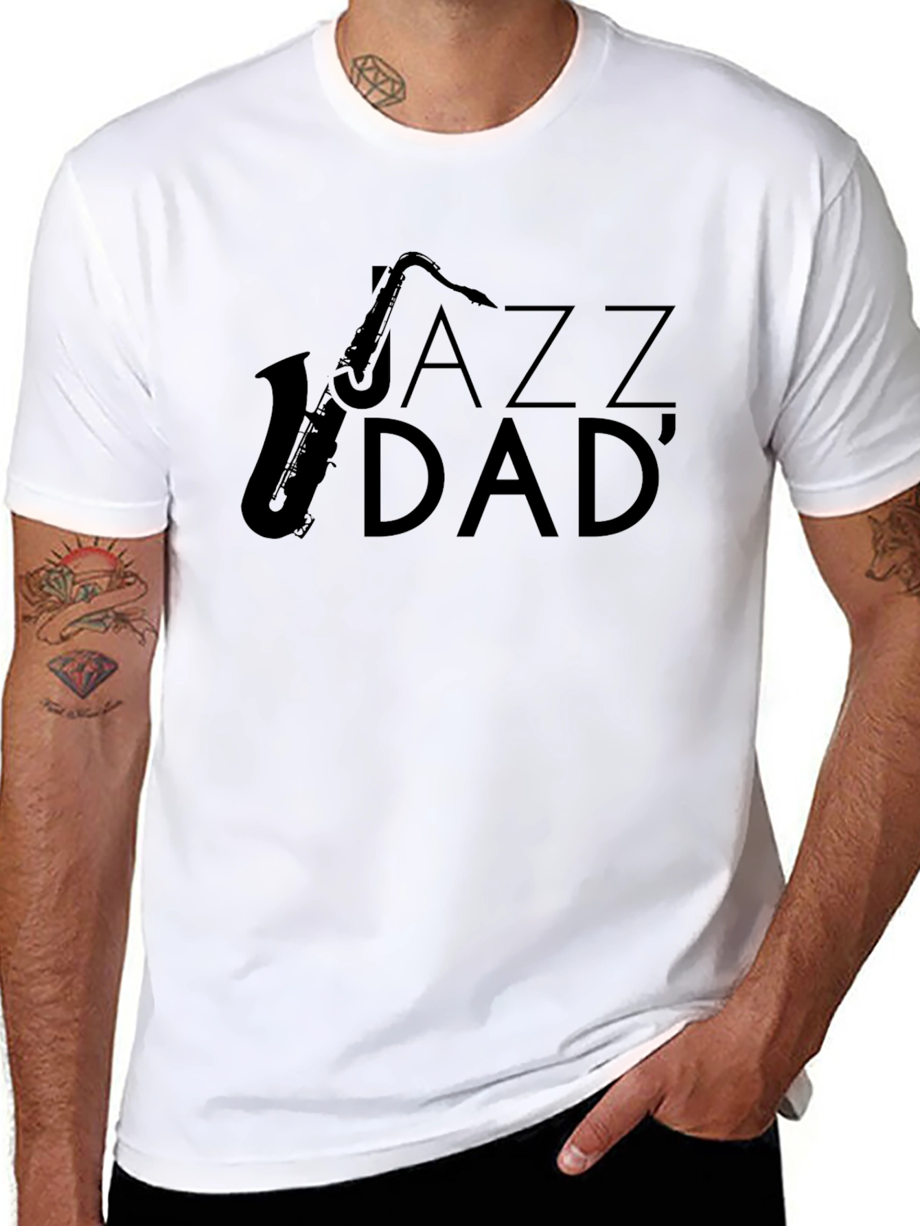 Jazz Dad T-Shirt - Cool Musician Apparel