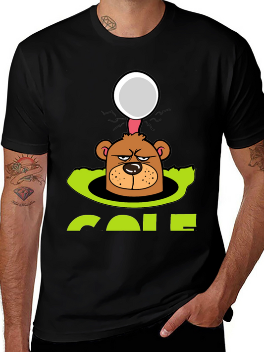 Funny Golf Bear T-Shirt