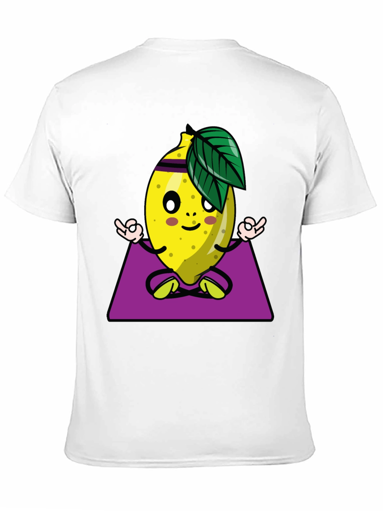Yoga Lemon Graphic T-Shirt - Relax and Refresh!