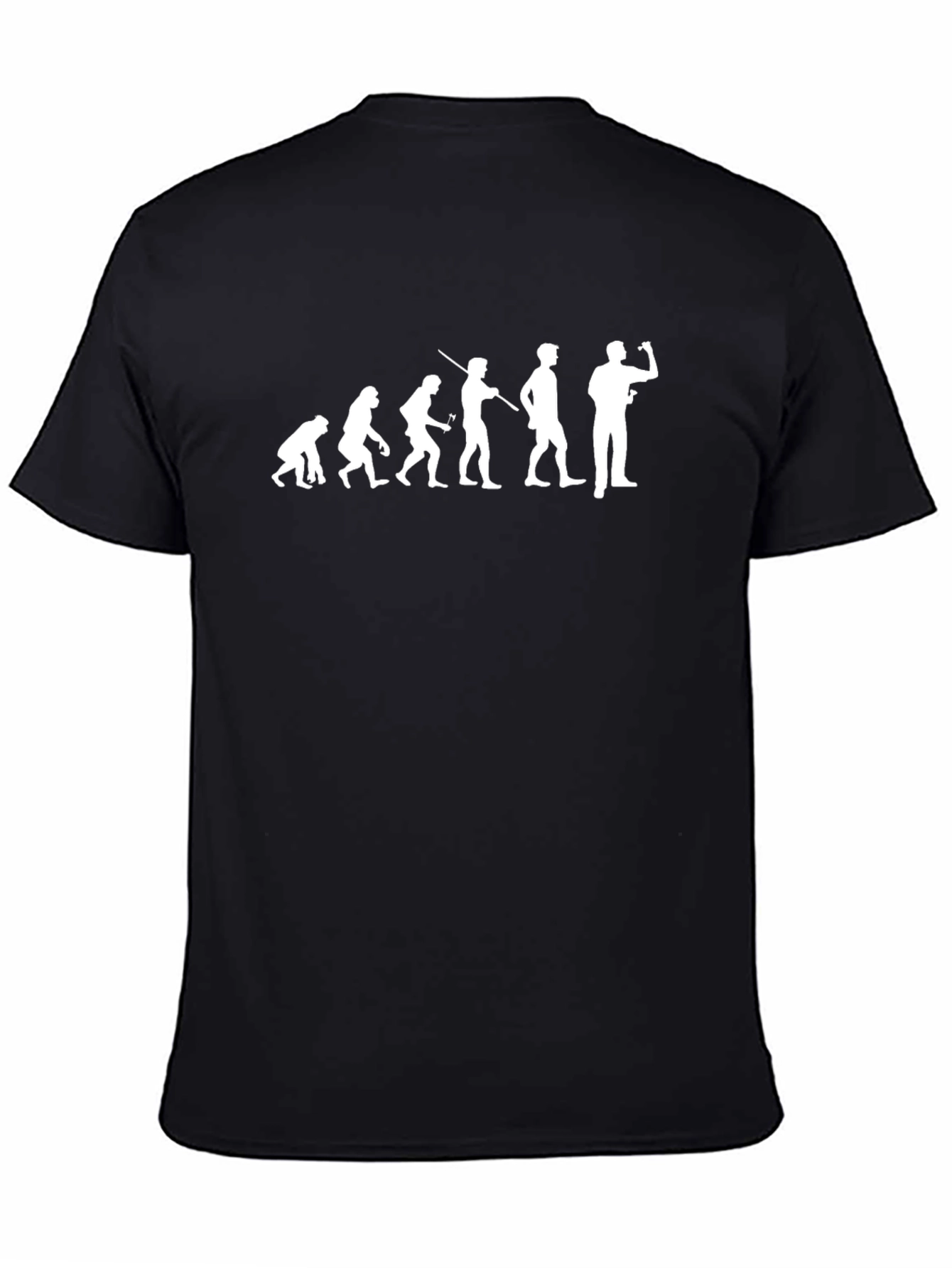 Evolution of Man Weight Lifting T-Shirt
