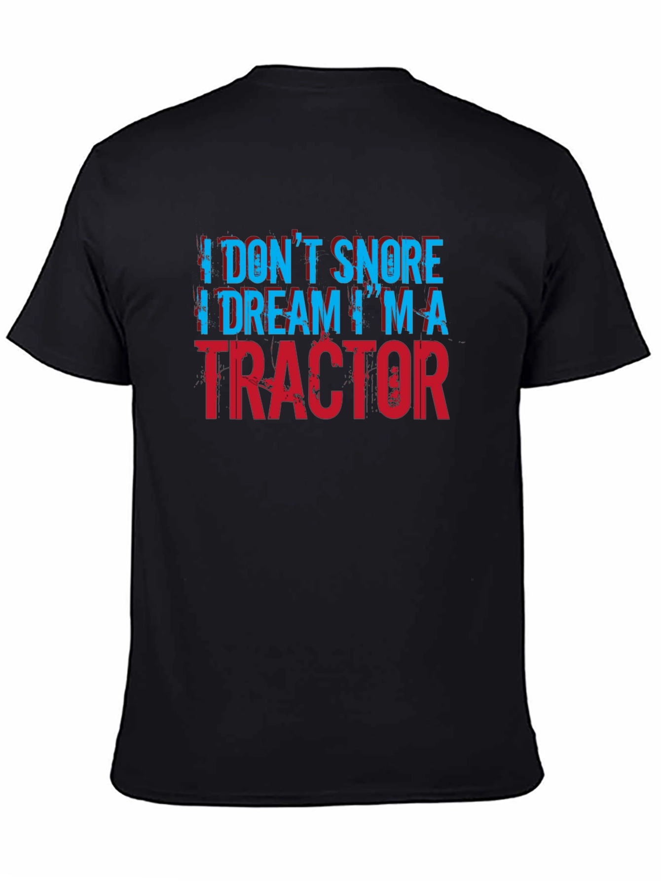Tractor Dream Mens Tee - Black