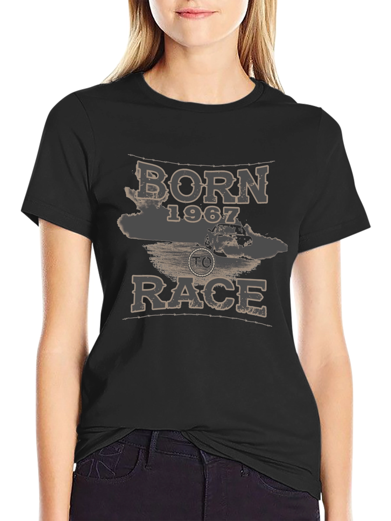 Born 1967 To Race Graphic Tee