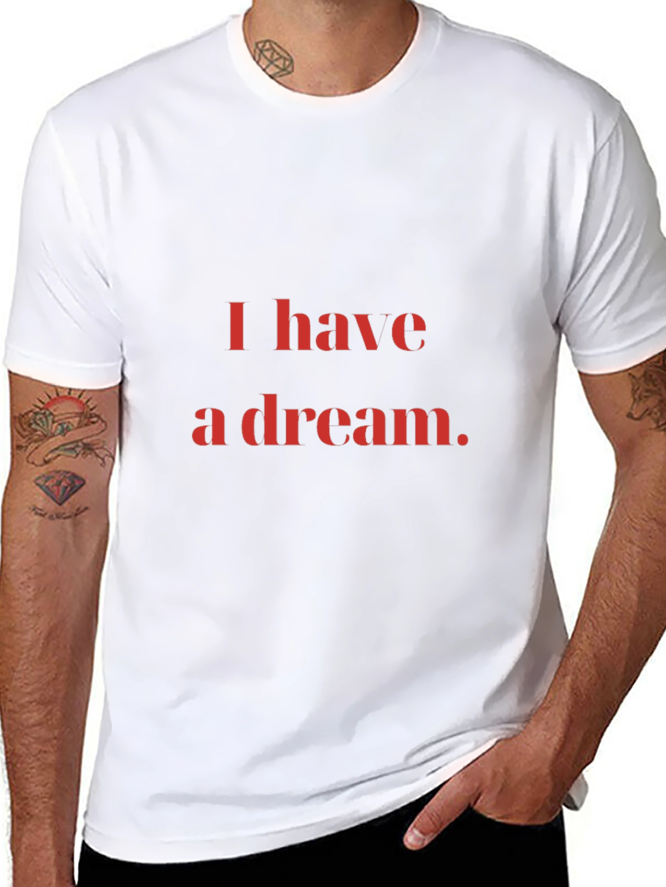I Have a Dream Black T-Shirt