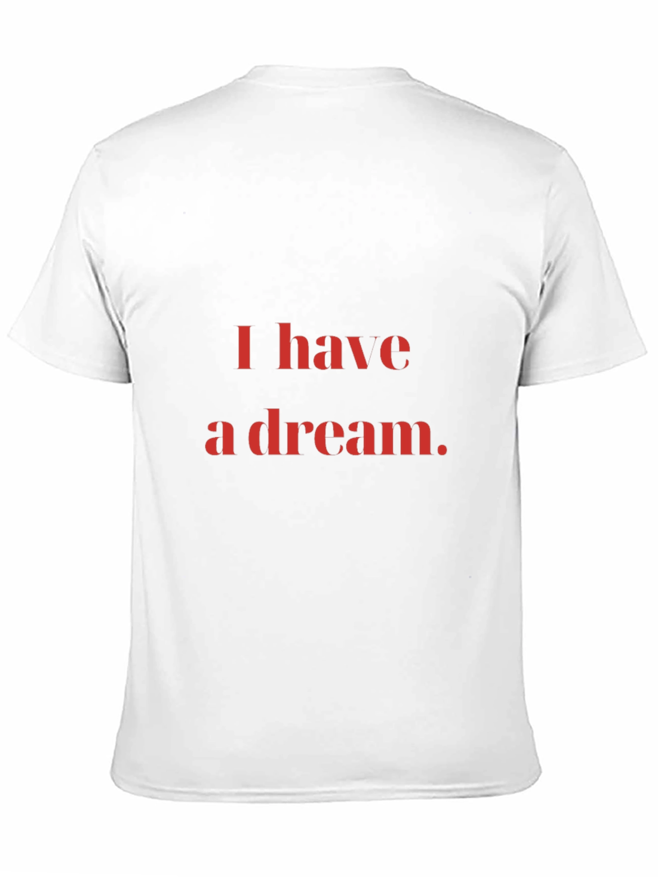 I Have a Dream Black T-Shirt