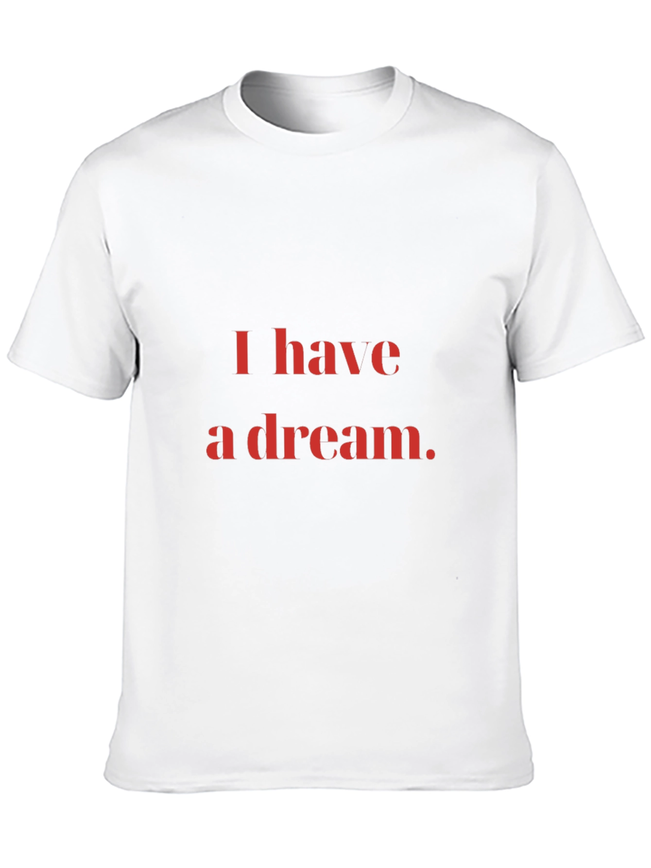 I Have a Dream Black T-Shirt