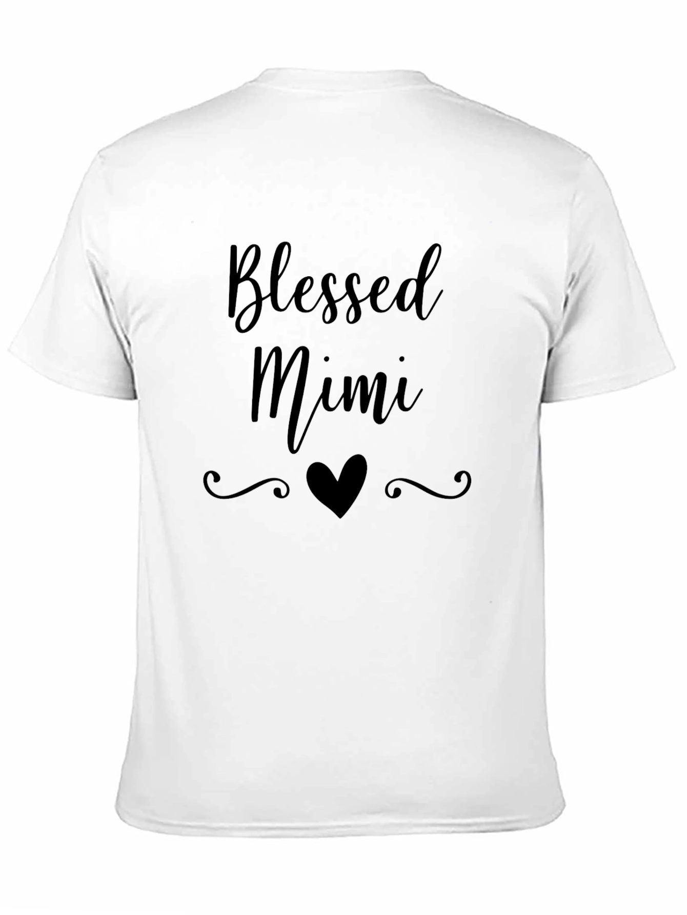 Blessed Mimi T-Shirt - Heart Design