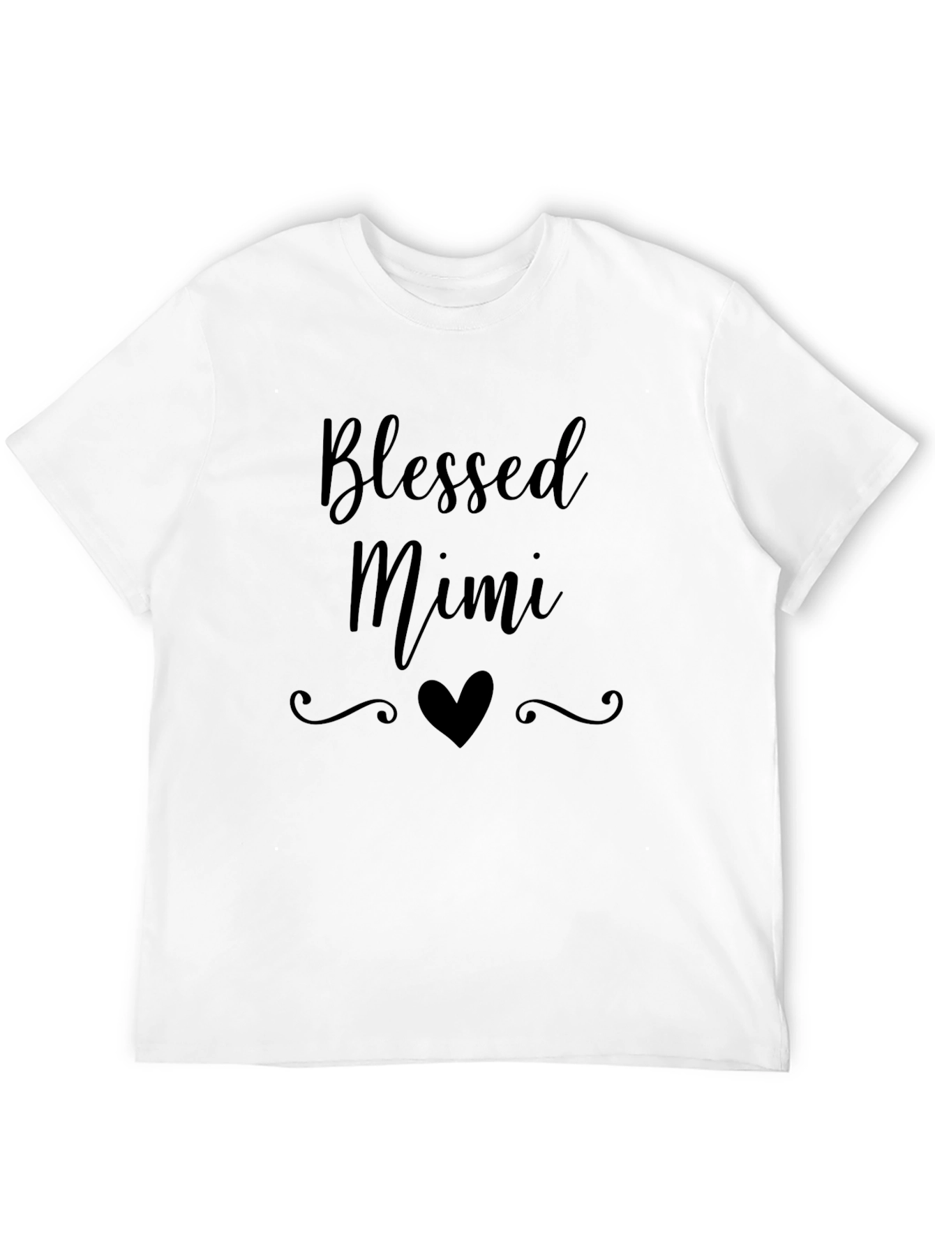 Blessed Mimi T-Shirt - Heart Design