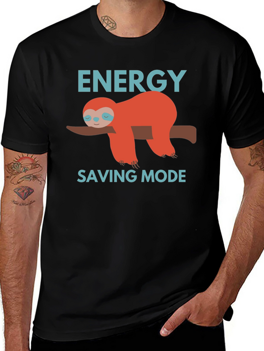 Energy Saving Mode Sloth T-Shirt