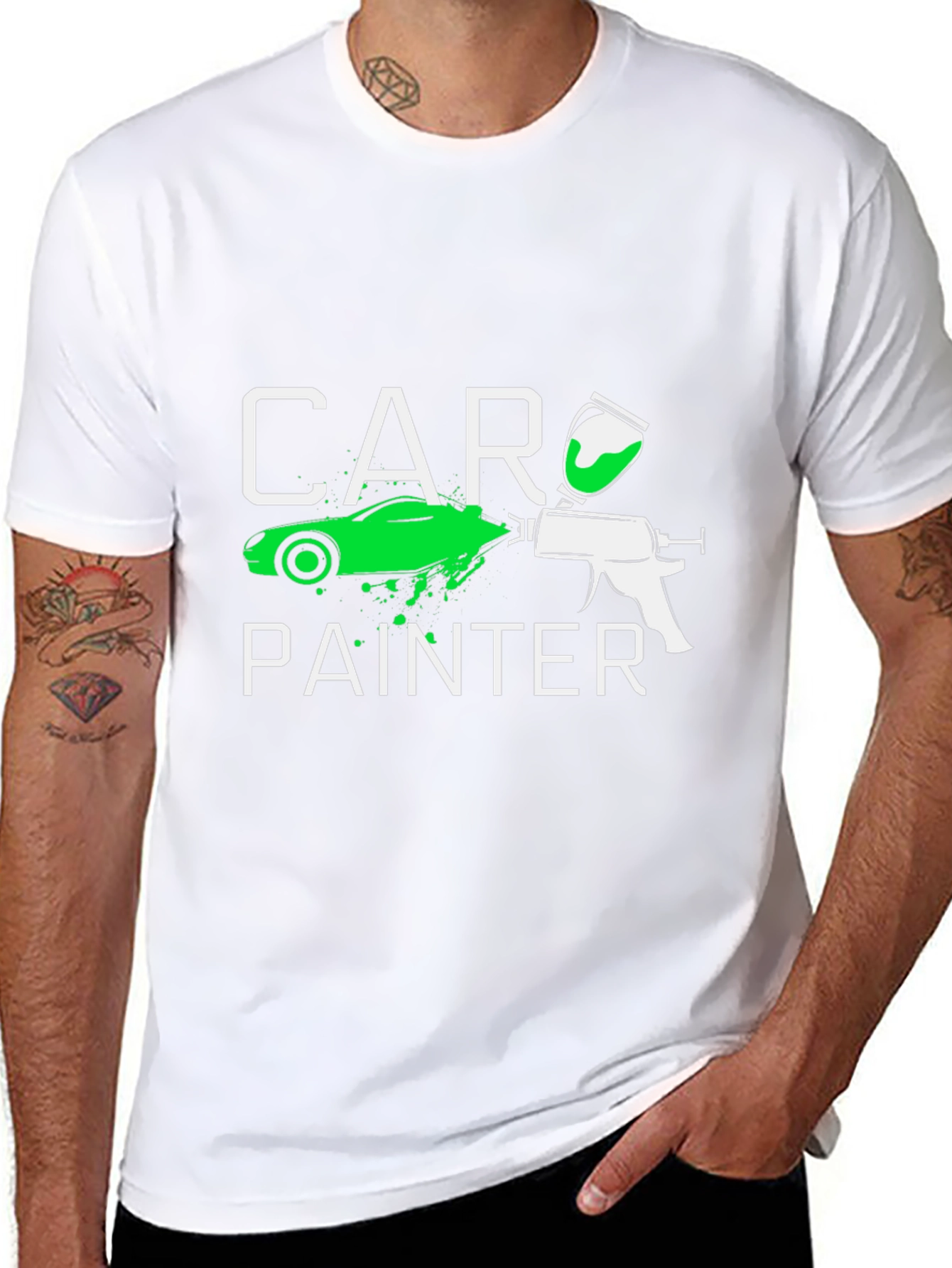 Car Painter T-Shirt - Auto Body Art Tee