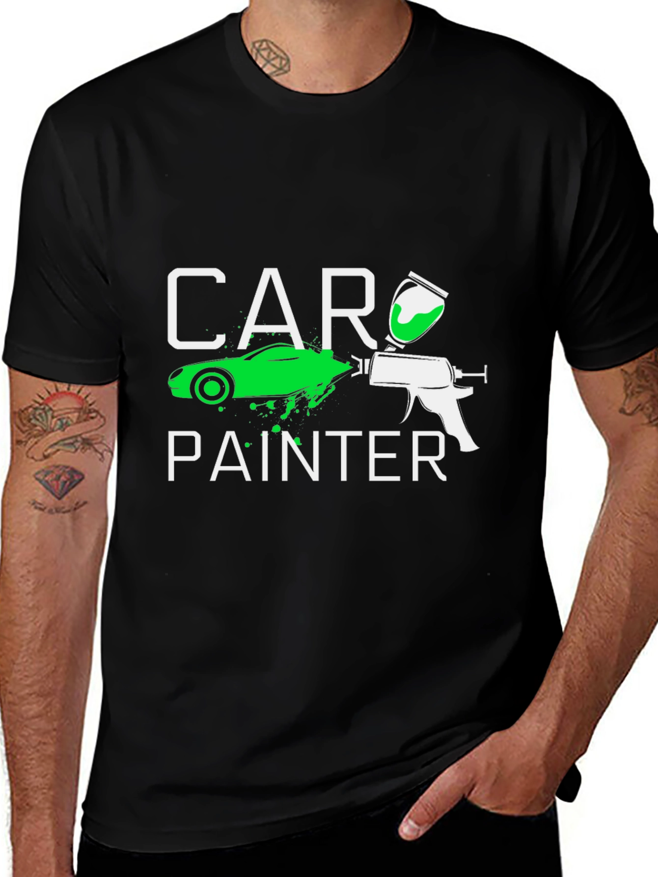 Car Painter T-Shirt - Auto Body Art Tee
