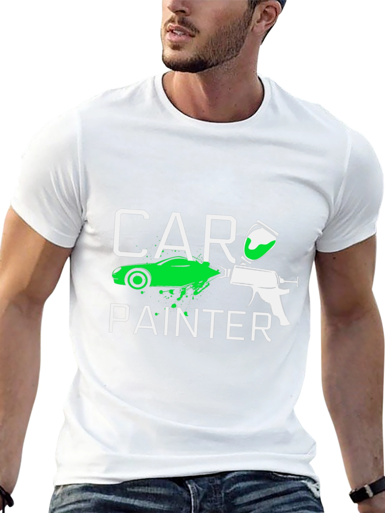 Car Painter T-Shirt - Auto Body Art Tee