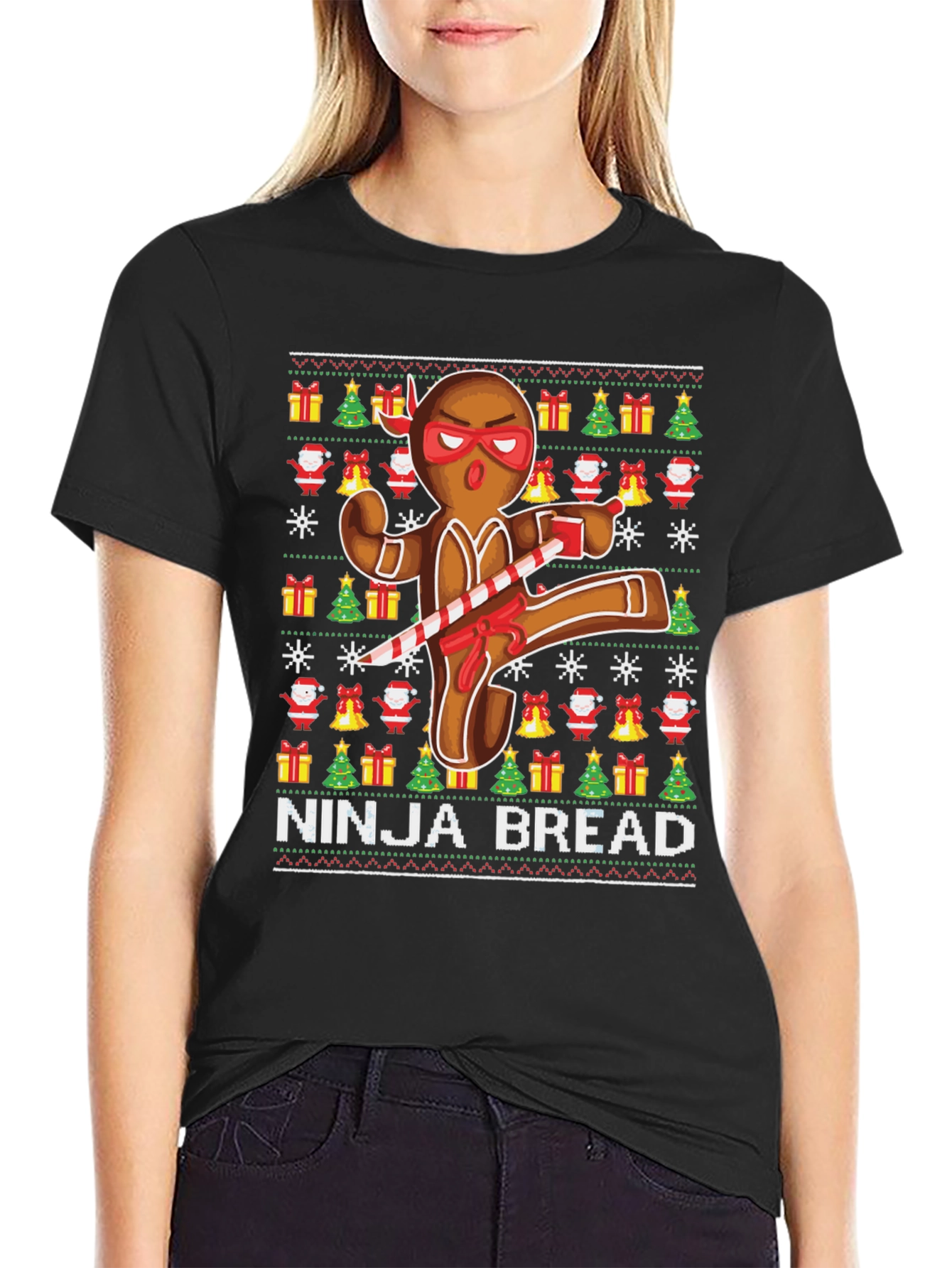 Ninja Bread Christmas T-Shirt