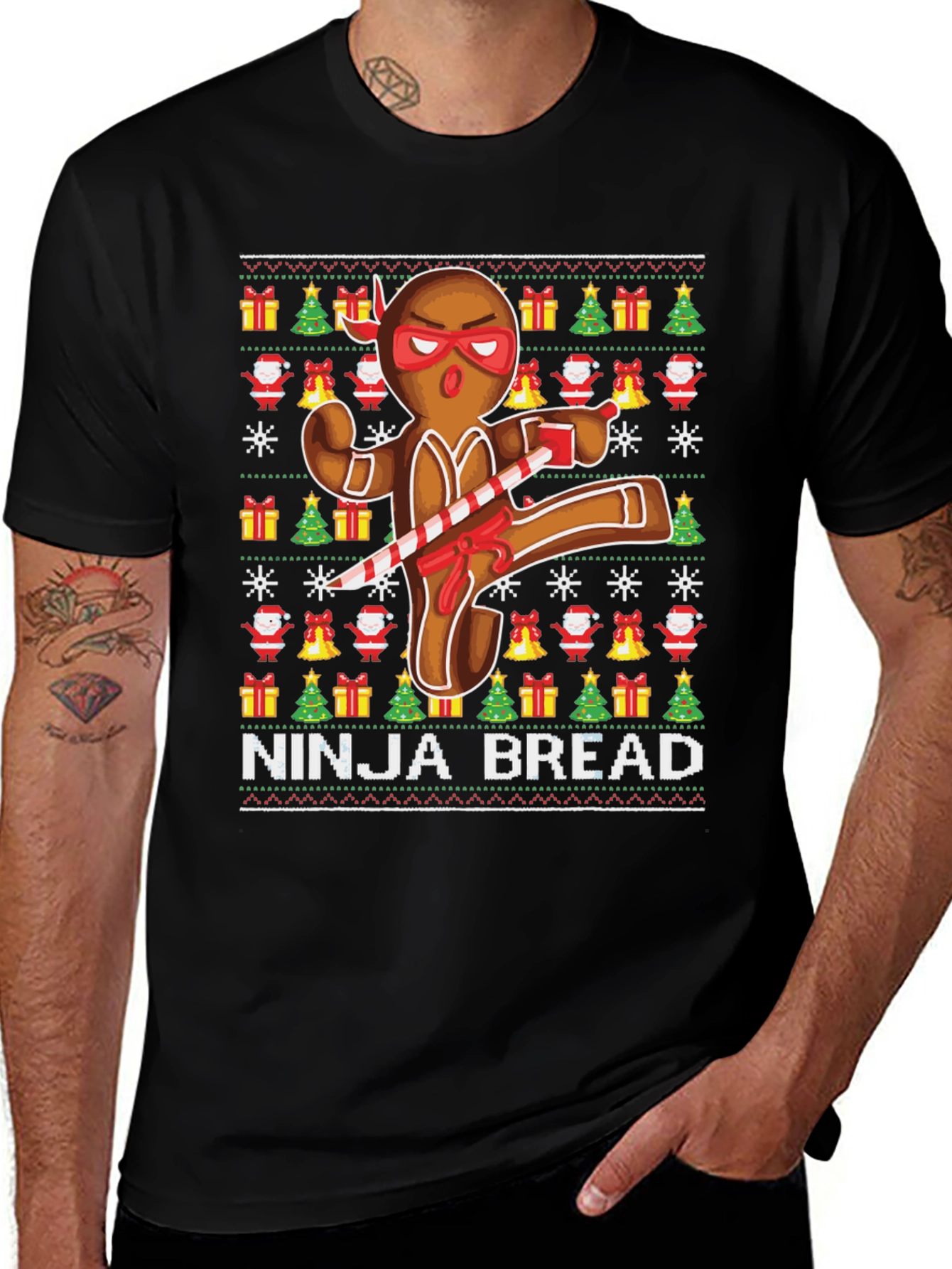 Ninja Bread Christmas T-Shirt