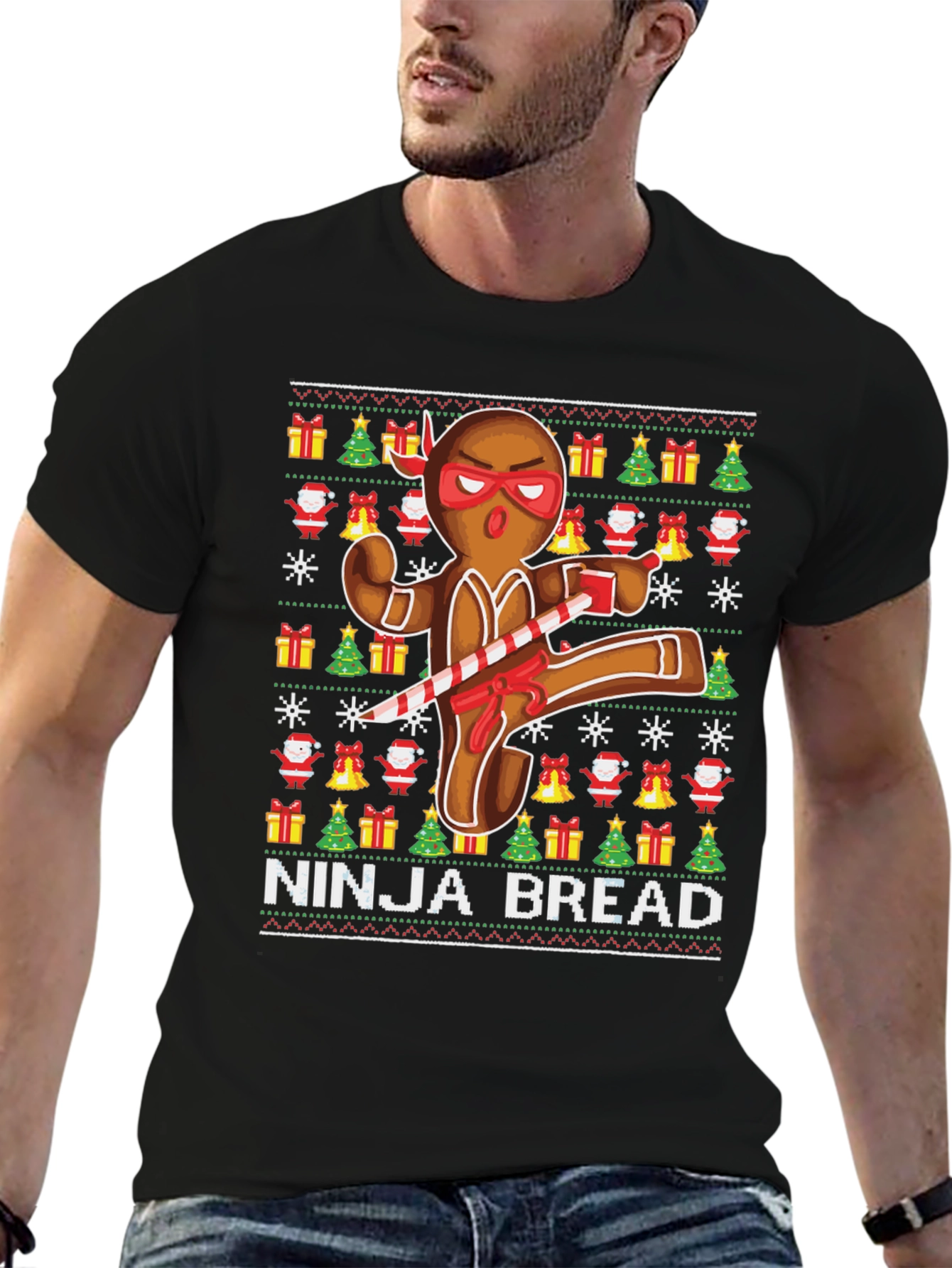 Ninja Bread Christmas T-Shirt
