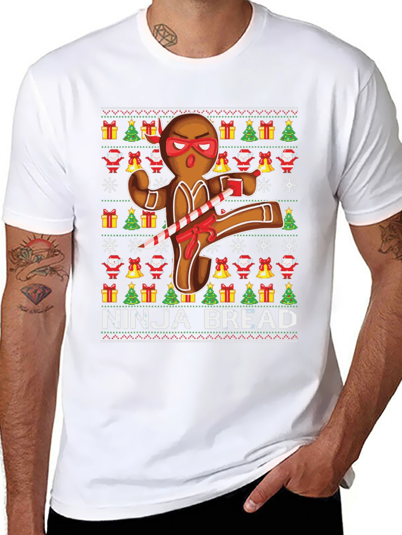 Ninja Bread Christmas T-Shirt