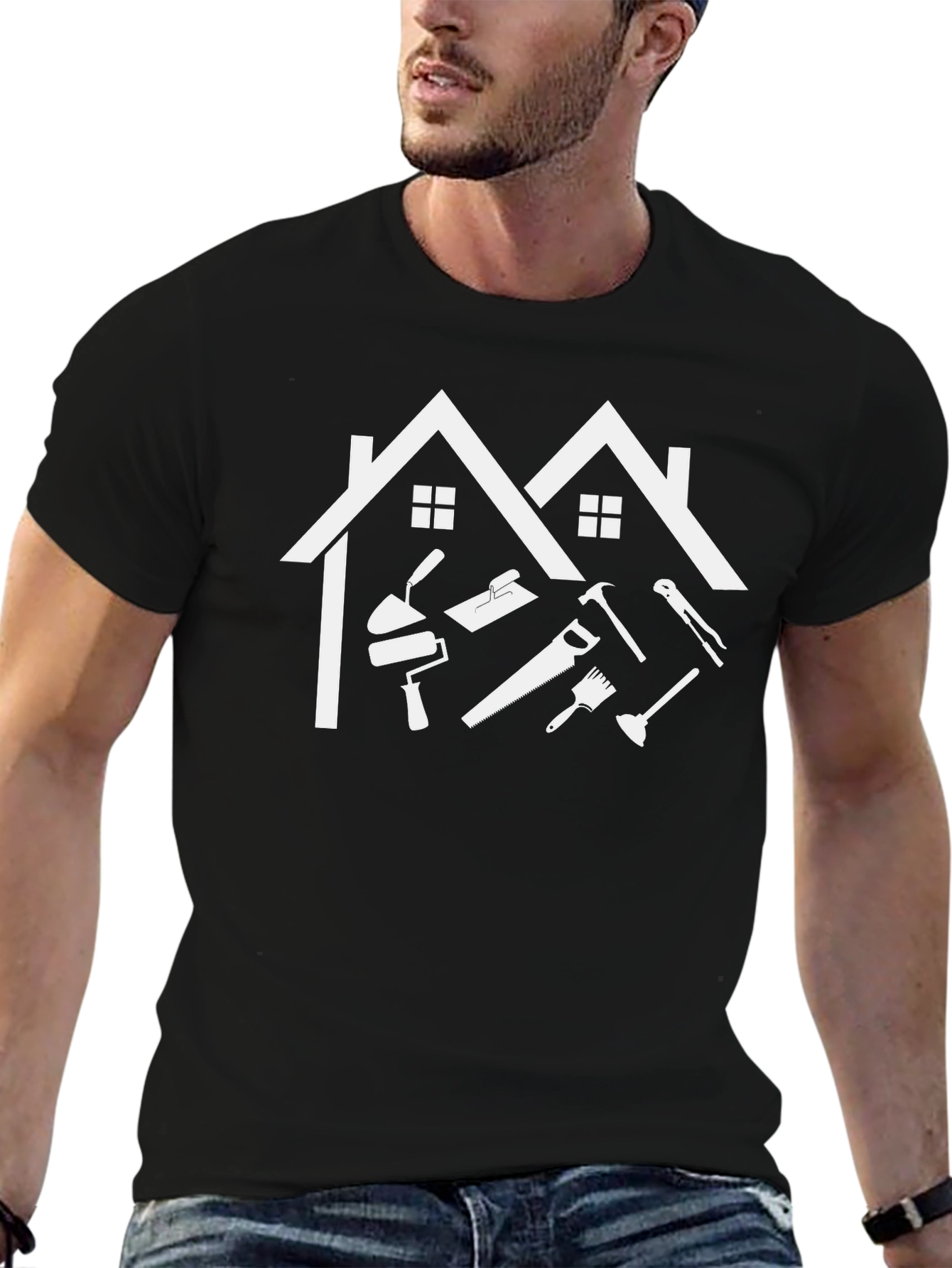 Home Repair Graphic T-Shirt - DIY Enthusiast Tee